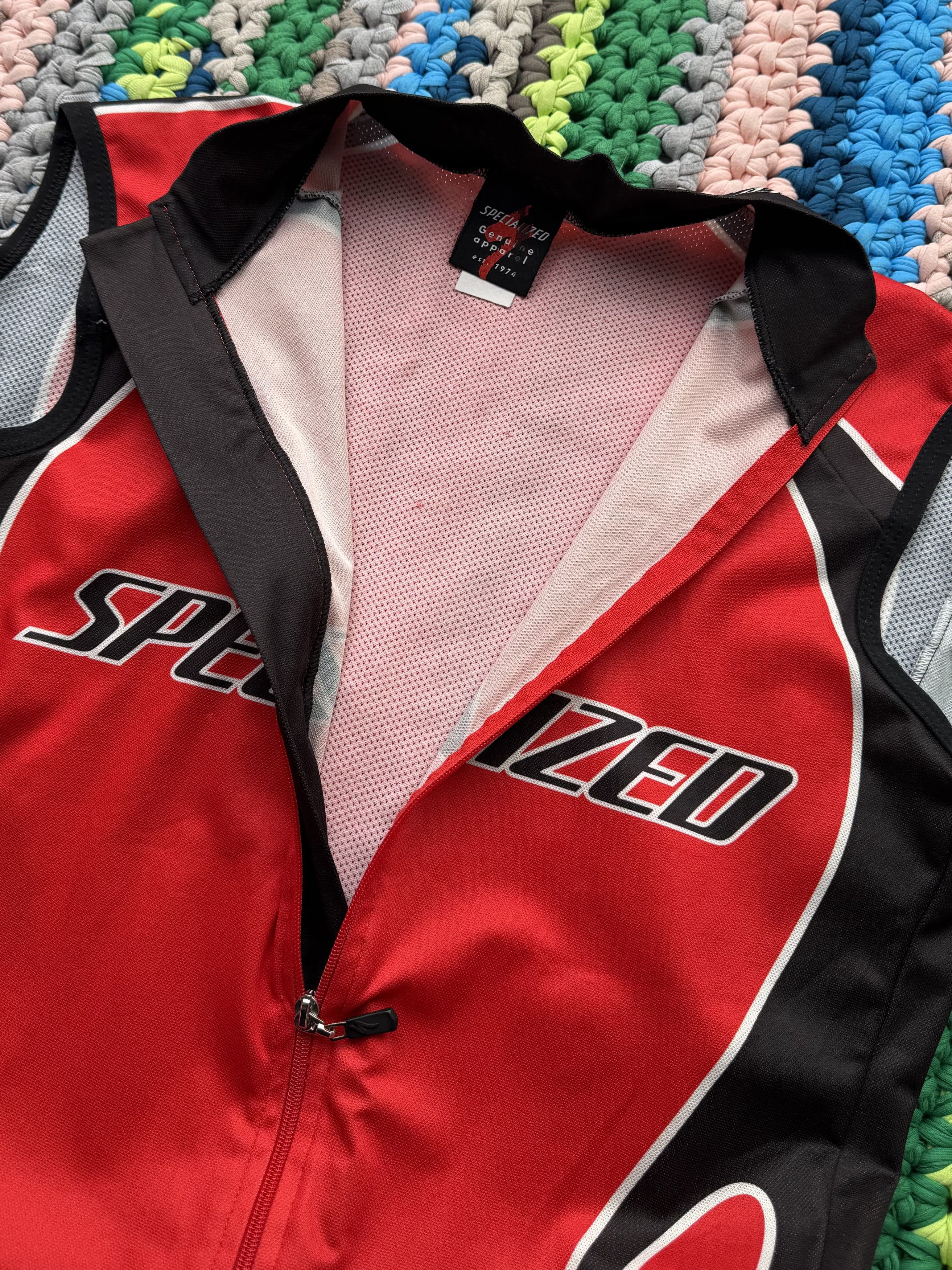 Japanese Brand Specialized Vintage Jersey (V173)(D10) Size US M / EU 48-50 / 2 - 6 Thumbnail