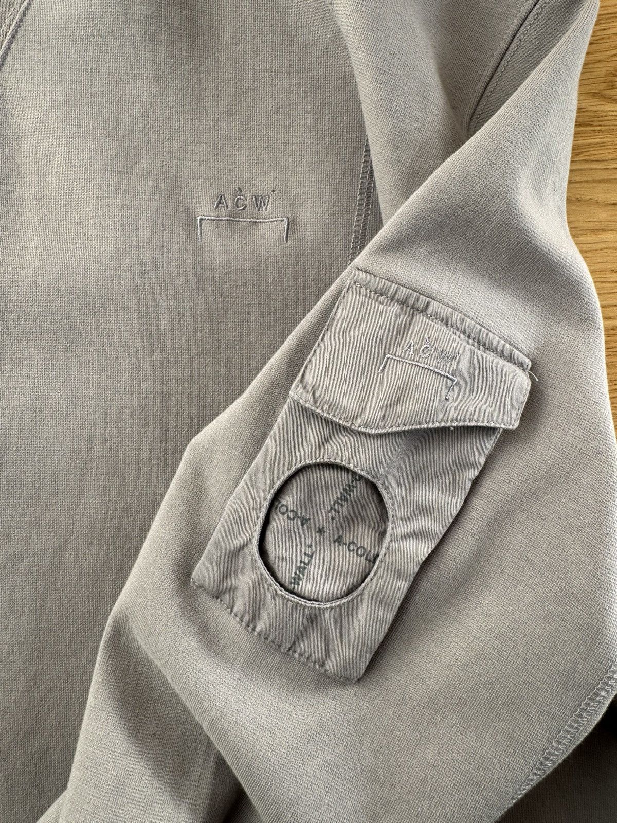 A-COLD-WALL* ACW Grey Crewneck Sweater XL Size US XL / EU 56 / 4 - 3 Thumbnail