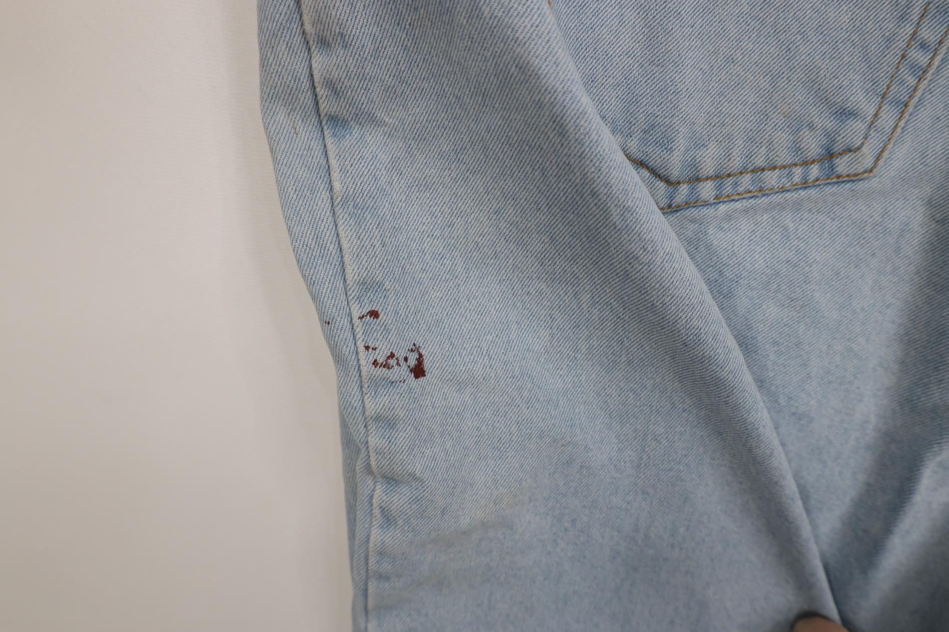 Vintage Vintage 90s IOU Skateboarding Baggy Denim Jean Shorts Blue Size US 38 / EU 54 - 16 Thumbnail