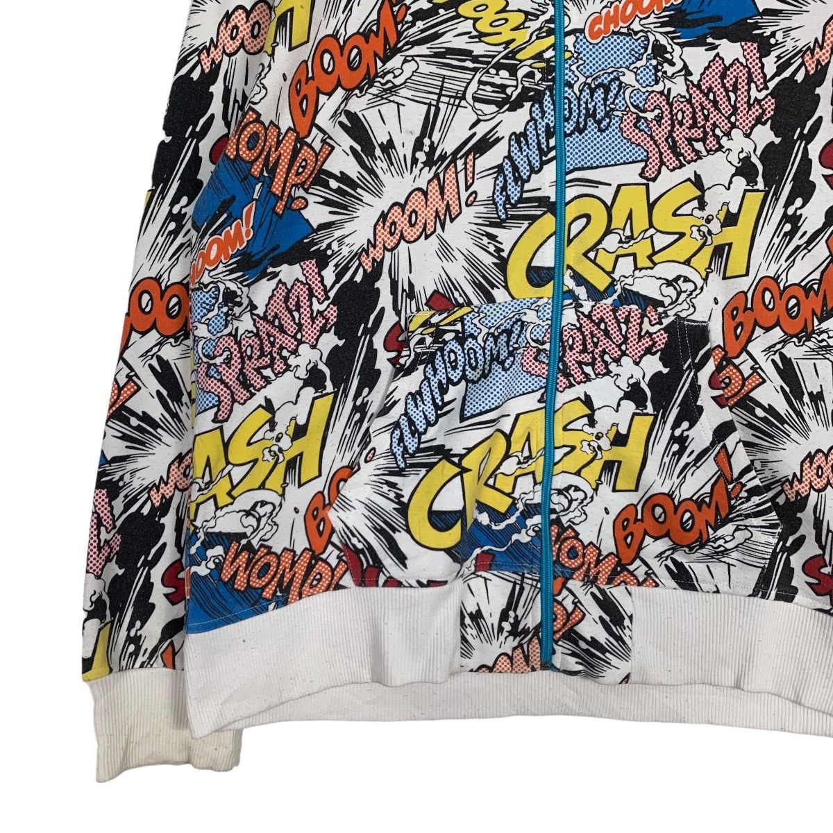 Japanese Brand DEFECTIVE STRUCT Fullprint Comics Zipper Hoodies #0578-C26 Size US L / EU 52-54 / 3 - 5 Thumbnail