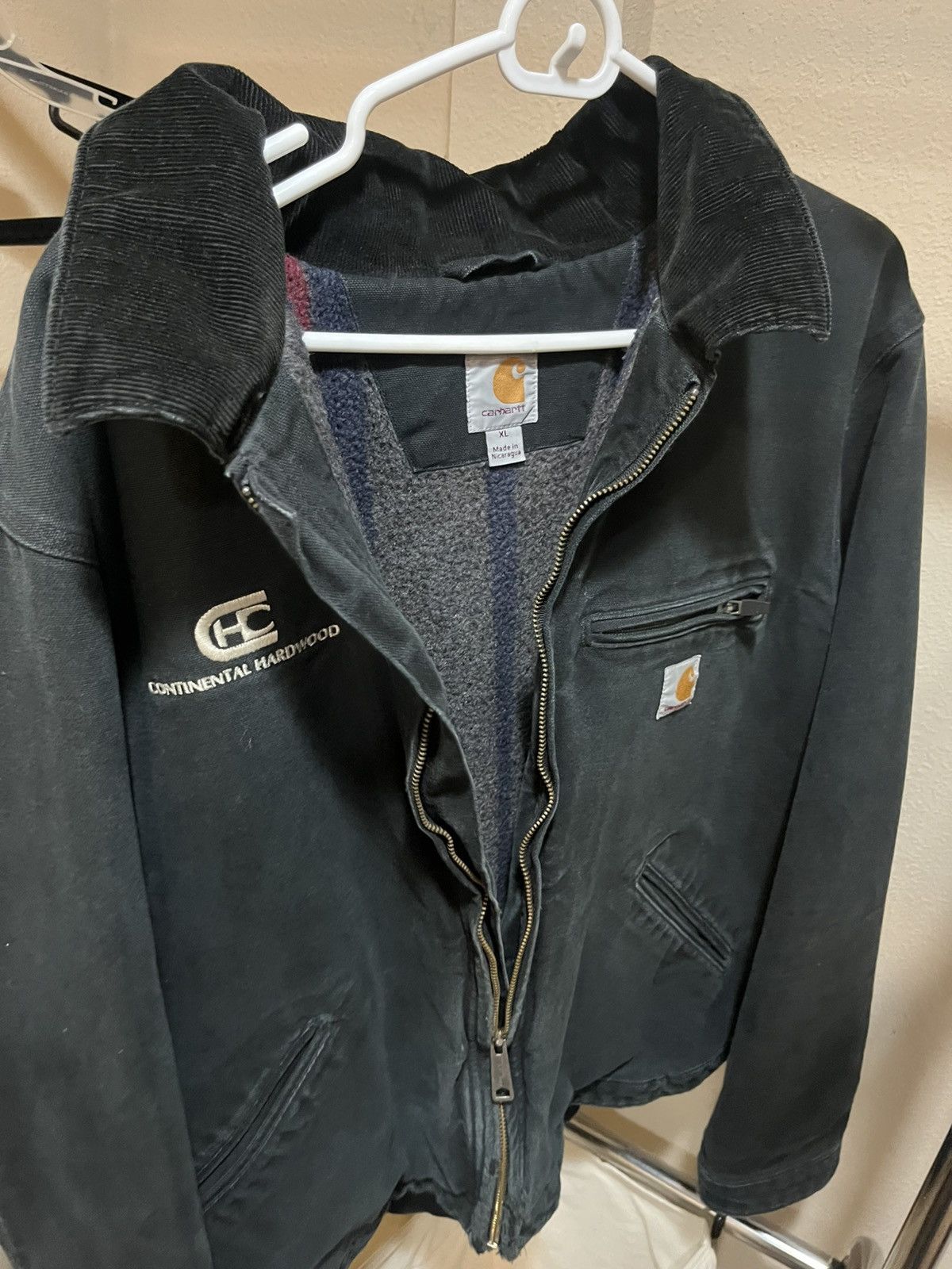 Carhartt Navy Blue Detroit Carhartt Jacket Size US XL / EU 56 / 4 - 2 Thumbnail