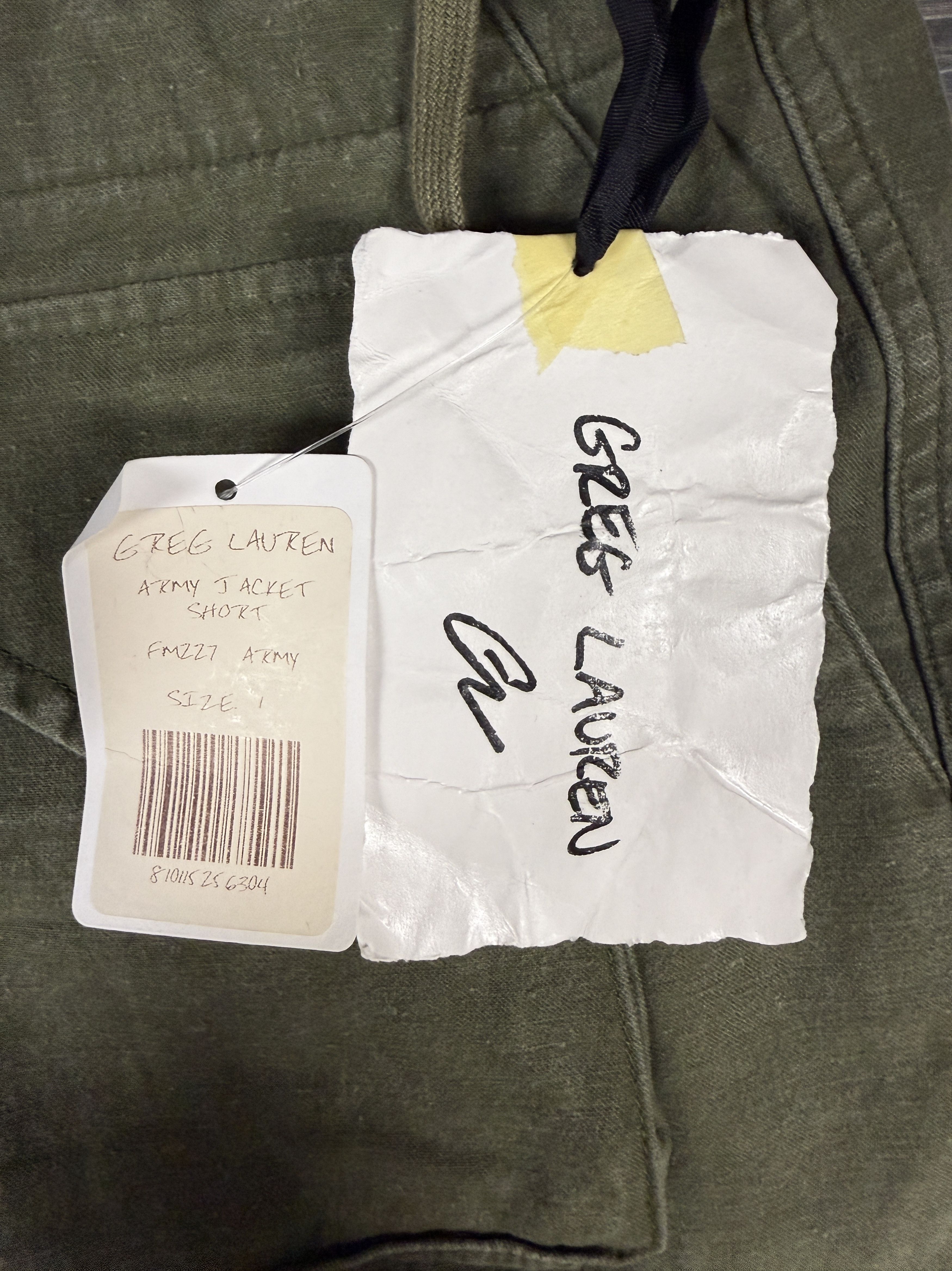 Greg Lauren $1000 Greg Lauren Army Jacket Short Size US 30 / EU 46 - 6 Thumbnail