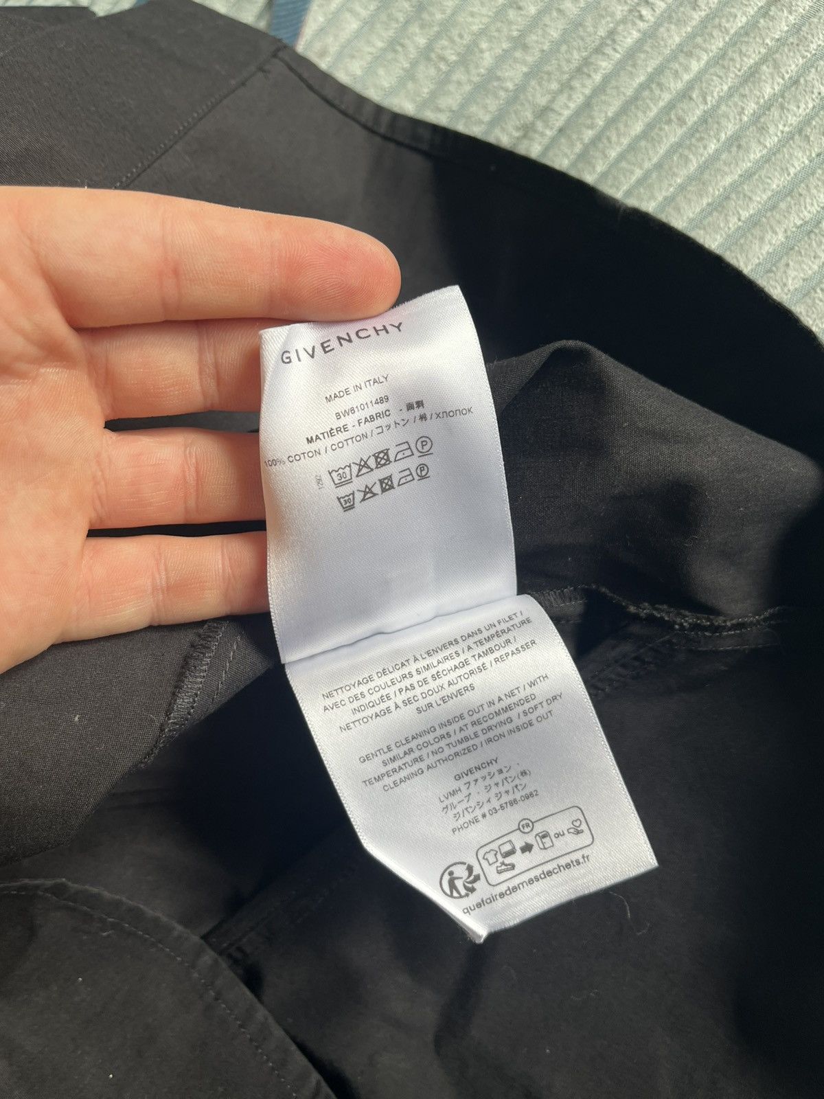 Givenchy Givenchy Shirt black Size US XS / EU 42 / 0 - 4 Thumbnail
