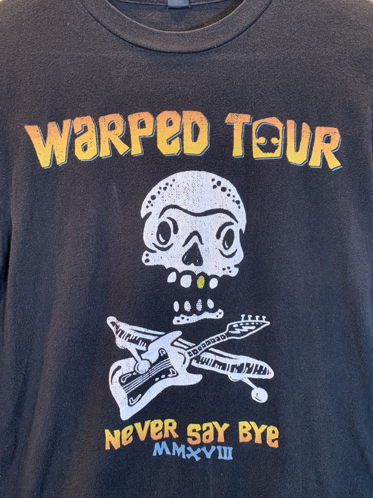 Band Tees *RARE* Warped Tour Never Say Bye Final Tour Band T-Shirt - S Size US S / EU 44-46 / 1 - 3 Thumbnail