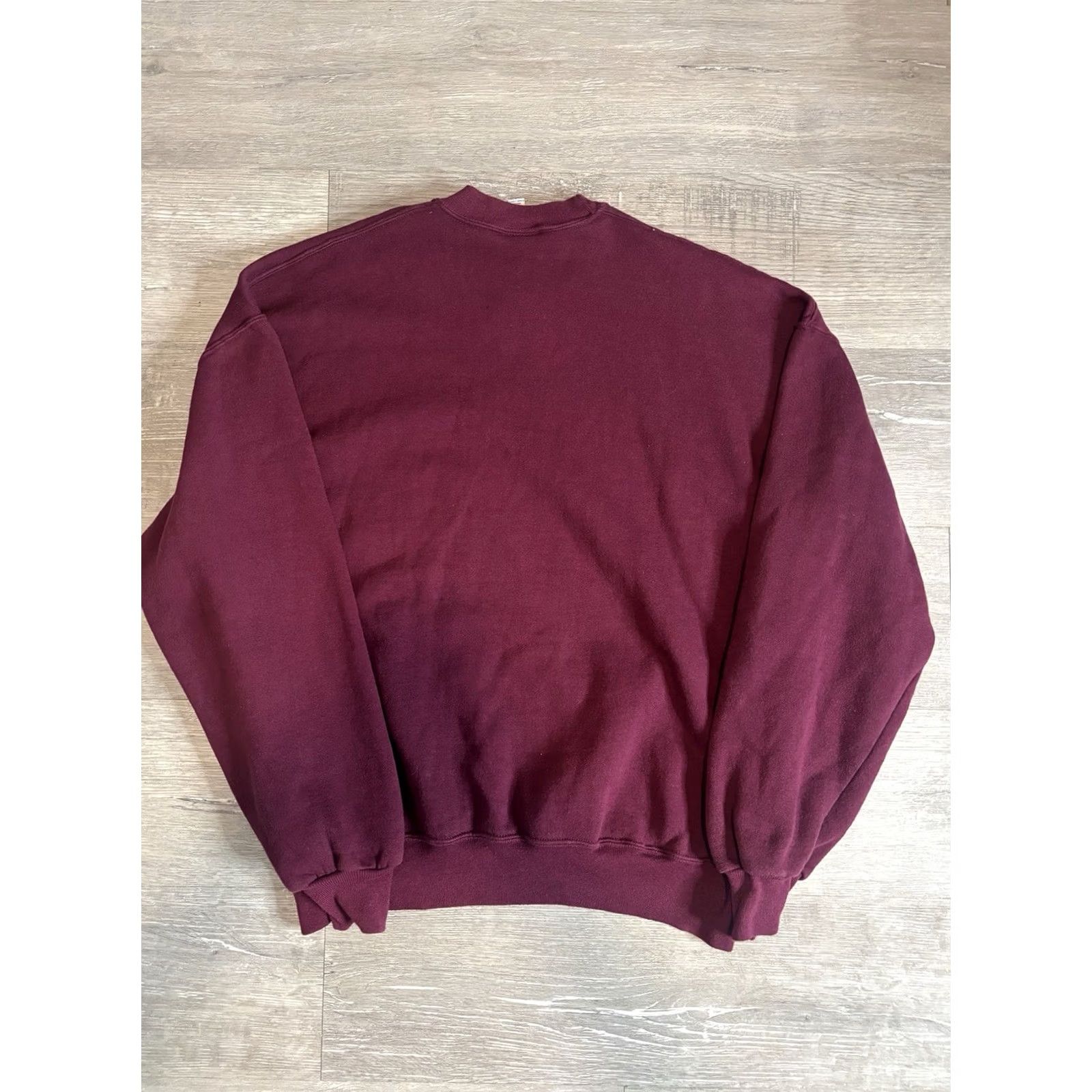 Russell Athletic VINTAGE Russell Athletic Crew Sweater Pullover Mens 2XL Maroon Red USA Made 90s Sports Shirt Hoodie? Size US XXL / EU 58 / 5 - 4 Thumbnail