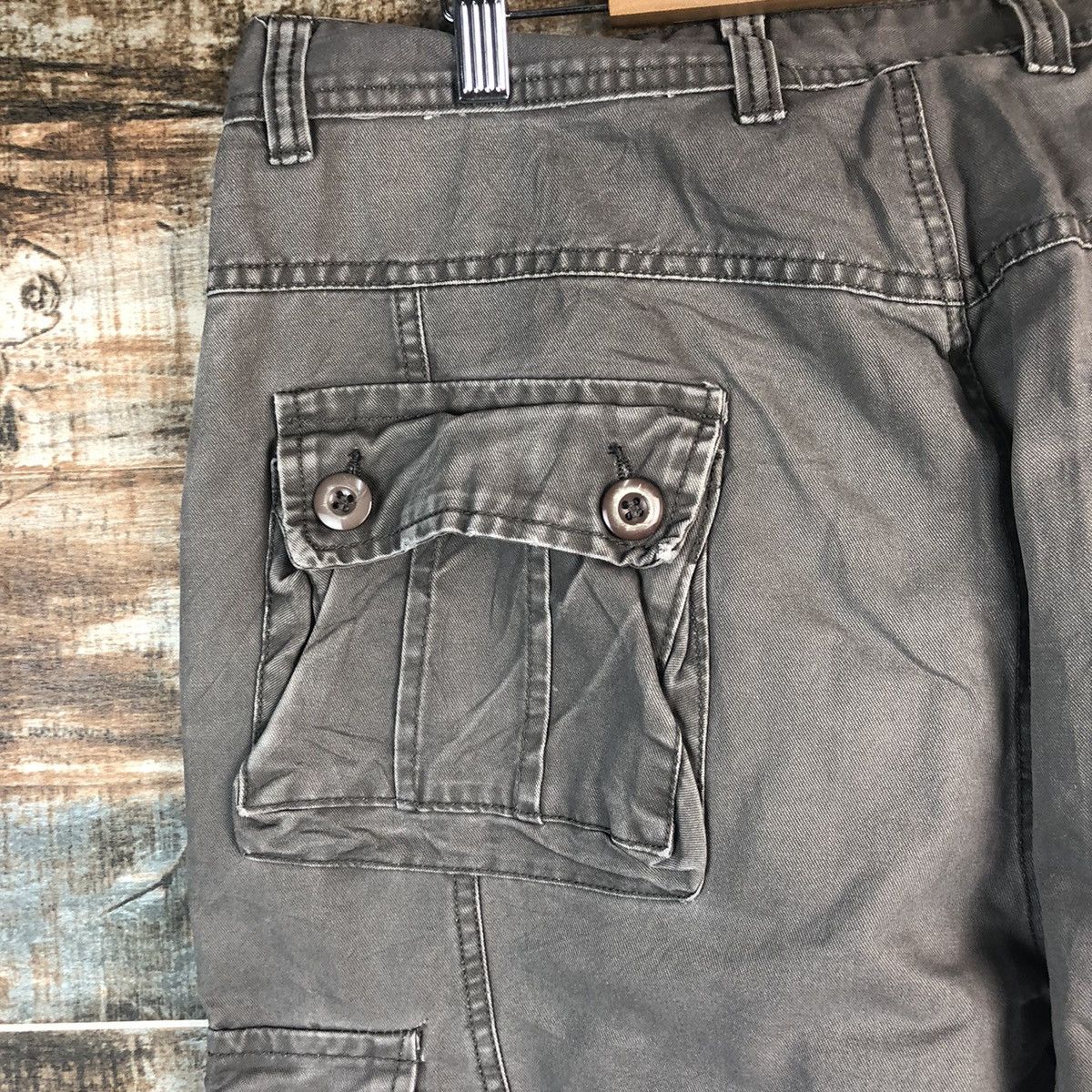 Japanese Brand DL Japanese Brand Brown Cargo Multipocket Pants #C657 Size US 36 / EU 52 - 18 Thumbnail