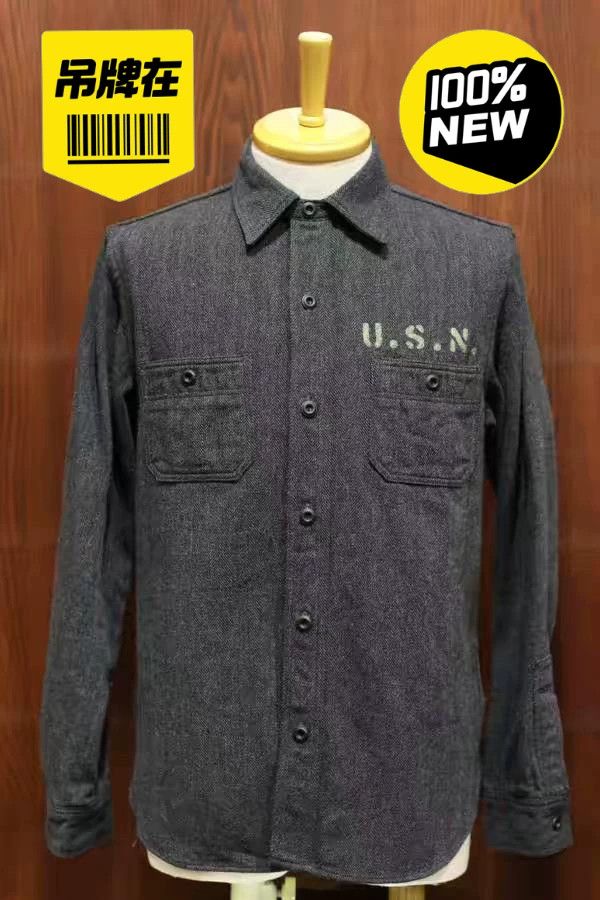 Freewheelers U.S. Navy Armory Wool Shirt Size US M / EU 48-50 / 2 - 1 Thumbnail