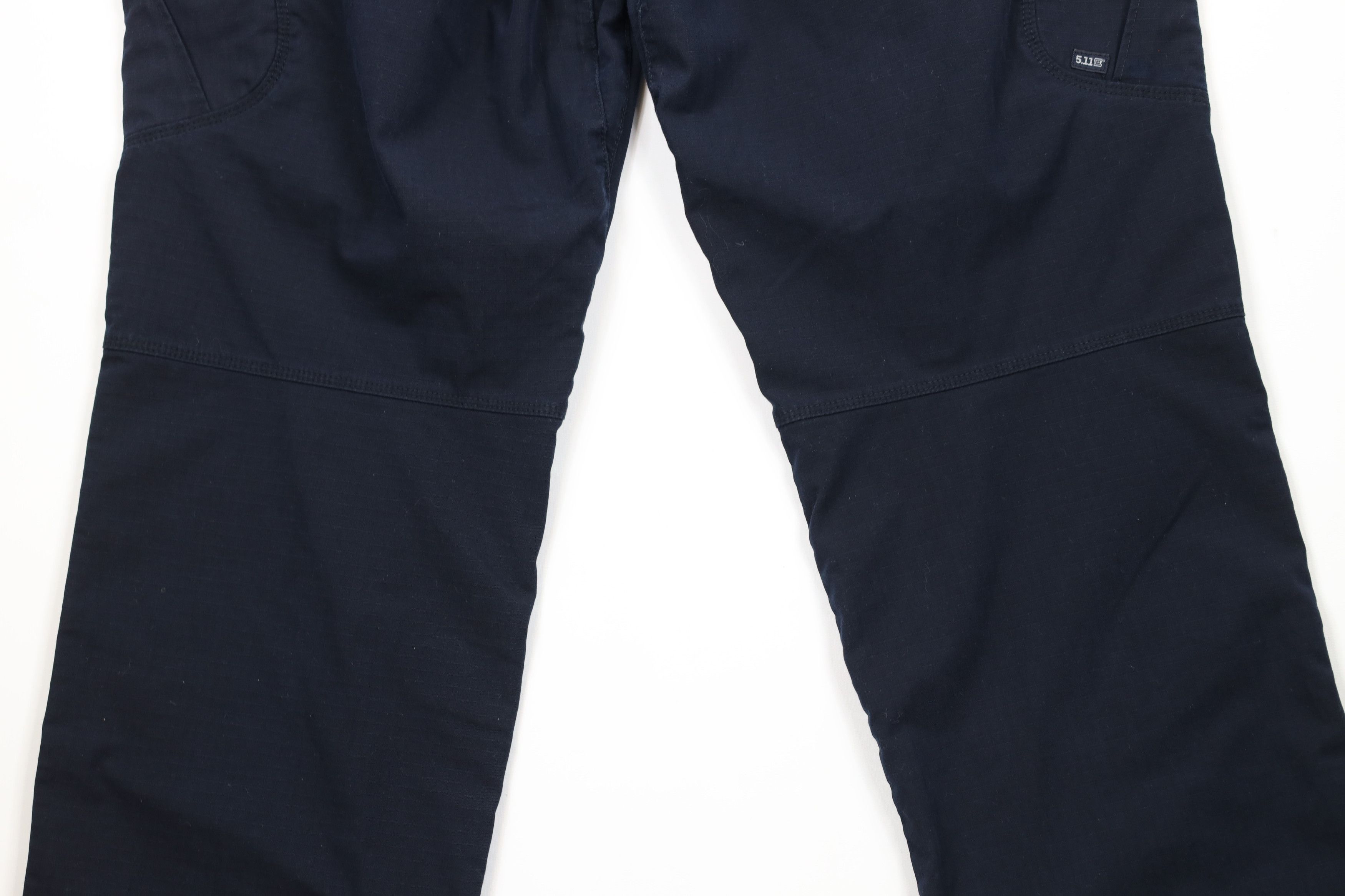 Vintage 5.11 Tactical Series Knee Ripstop Cargo Pants Navy Blue Size 38" / US 16 / IT 52 - 12 Thumbnail