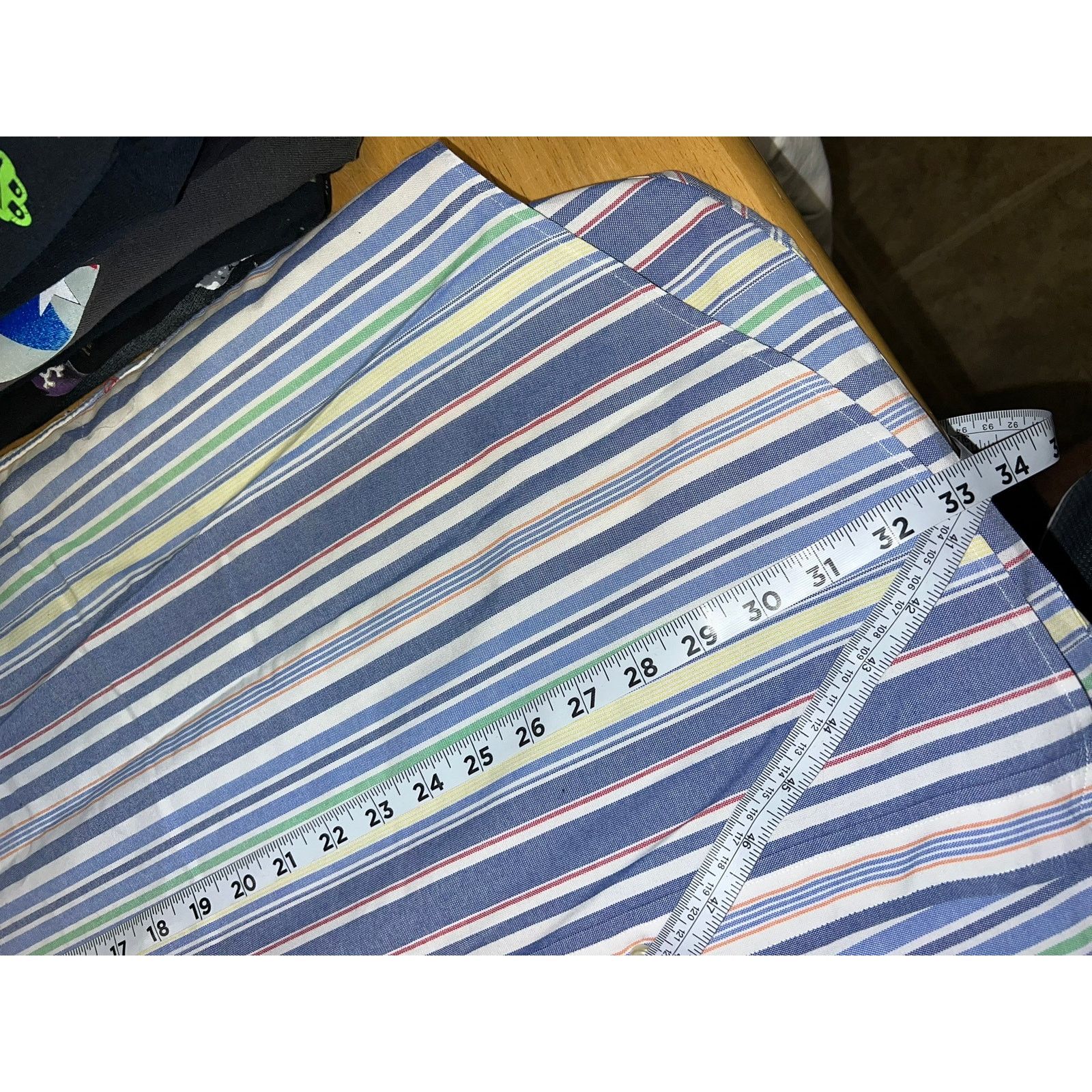 Polo Ralph Lauren Polo Ralph Lauren Button Up Shirt Pony Oxford Stripe PRL XL Size US XL / EU 56 / 4 - 10 Thumbnail