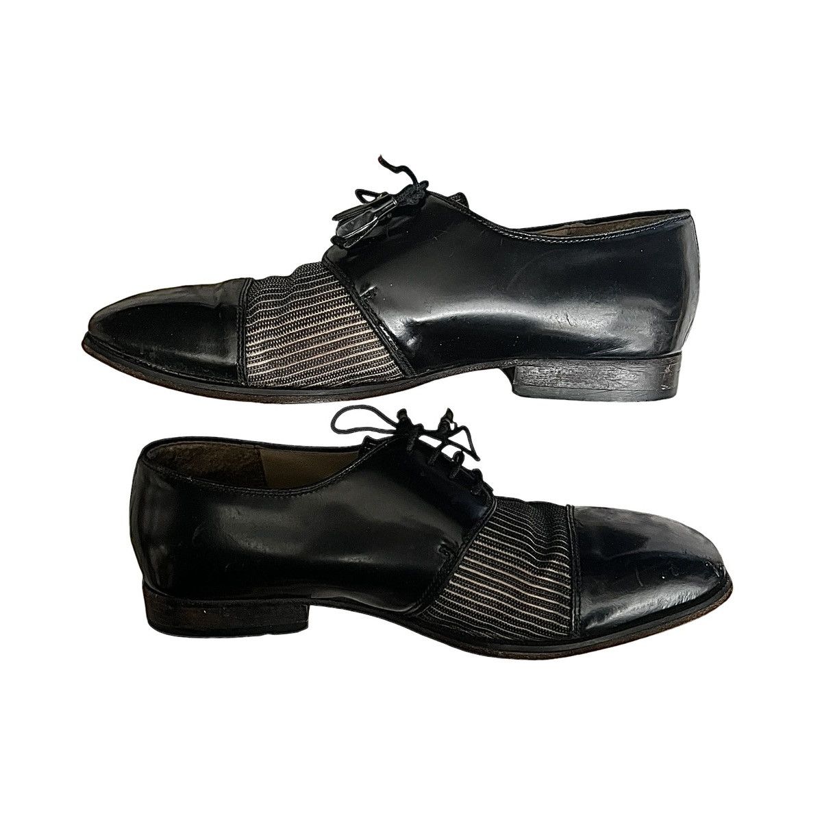 Giorgio Brutini Giorgio bruini Oxford shoes with subtle stripe pattern Size US 8.5 / EU 41-42 - 1 Thumbnail