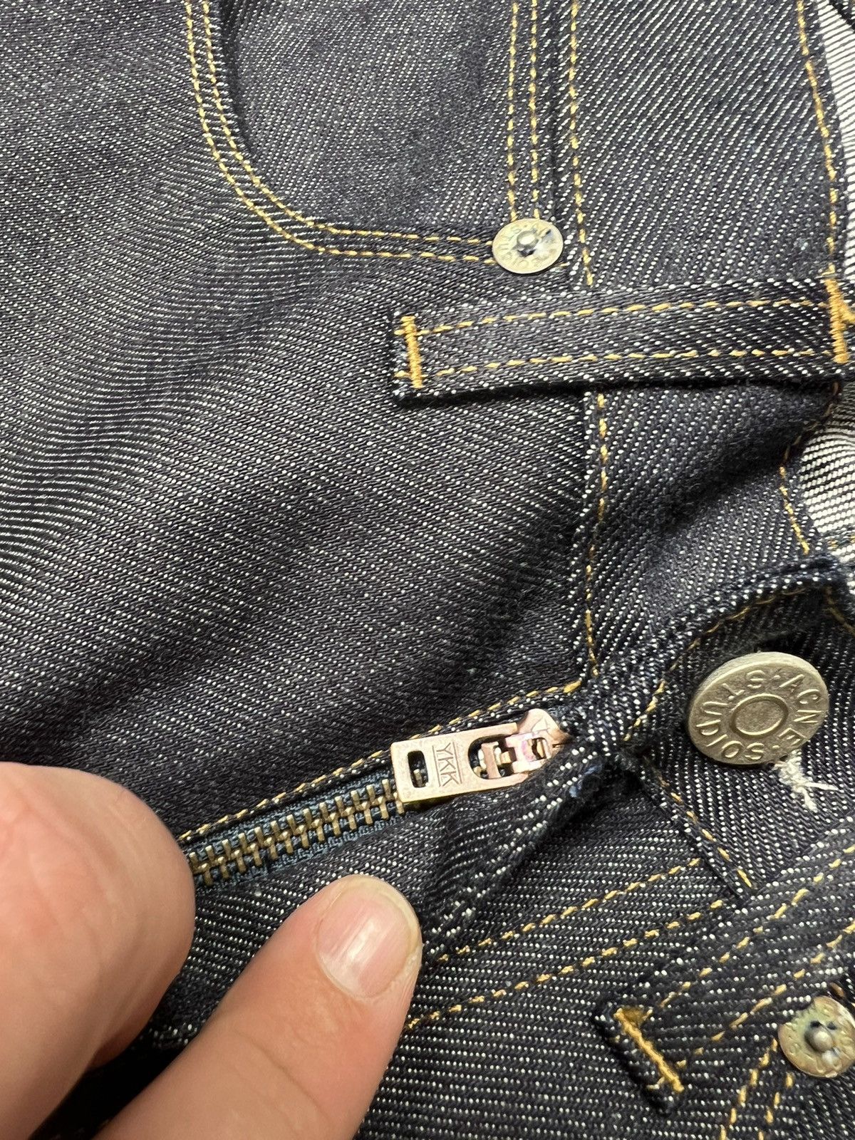 Acne Studios Acne Studios Max Raw Jeans Men’s Denim Pants Size US 28 / EU 44 - 13 Thumbnail