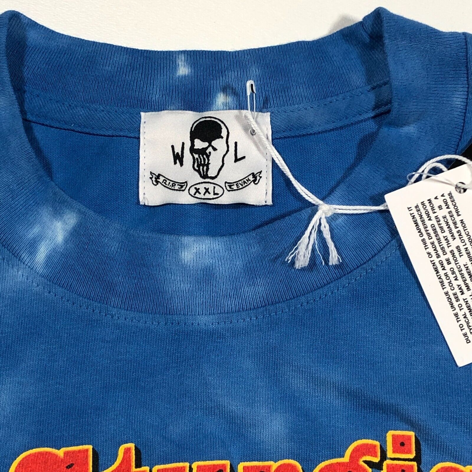 Warren Lotas New Warren Lotas Royal Flush Black Hill Rally Tie Dye Tee Size US XXL / EU 58 / 5 - 4 Thumbnail