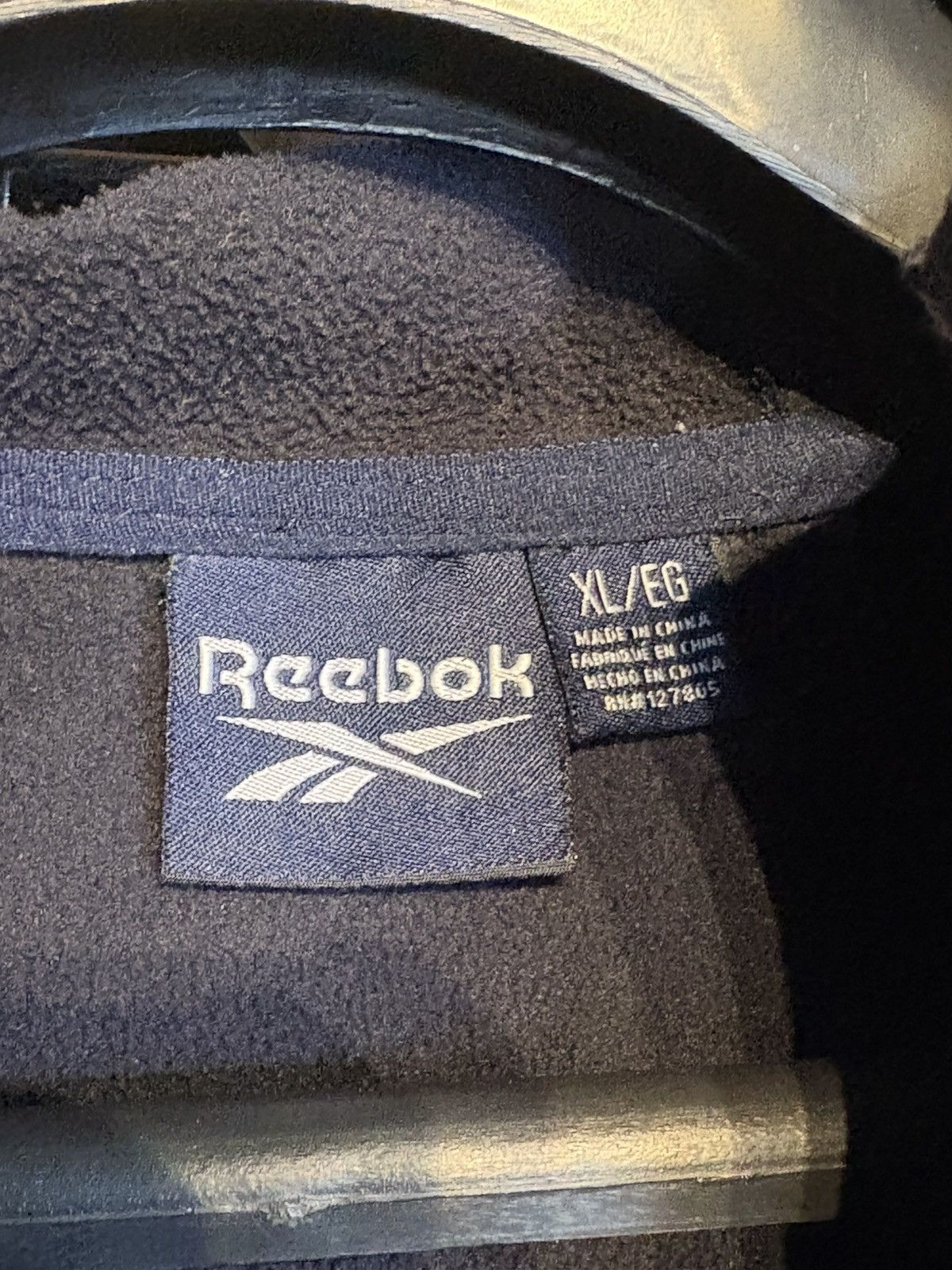 Reebok Reebok Vintage Two-Tone Full-Zip Hooded Jacket Navy/Grey XL Size US XL / EU 56 / 4 - 3 Thumbnail