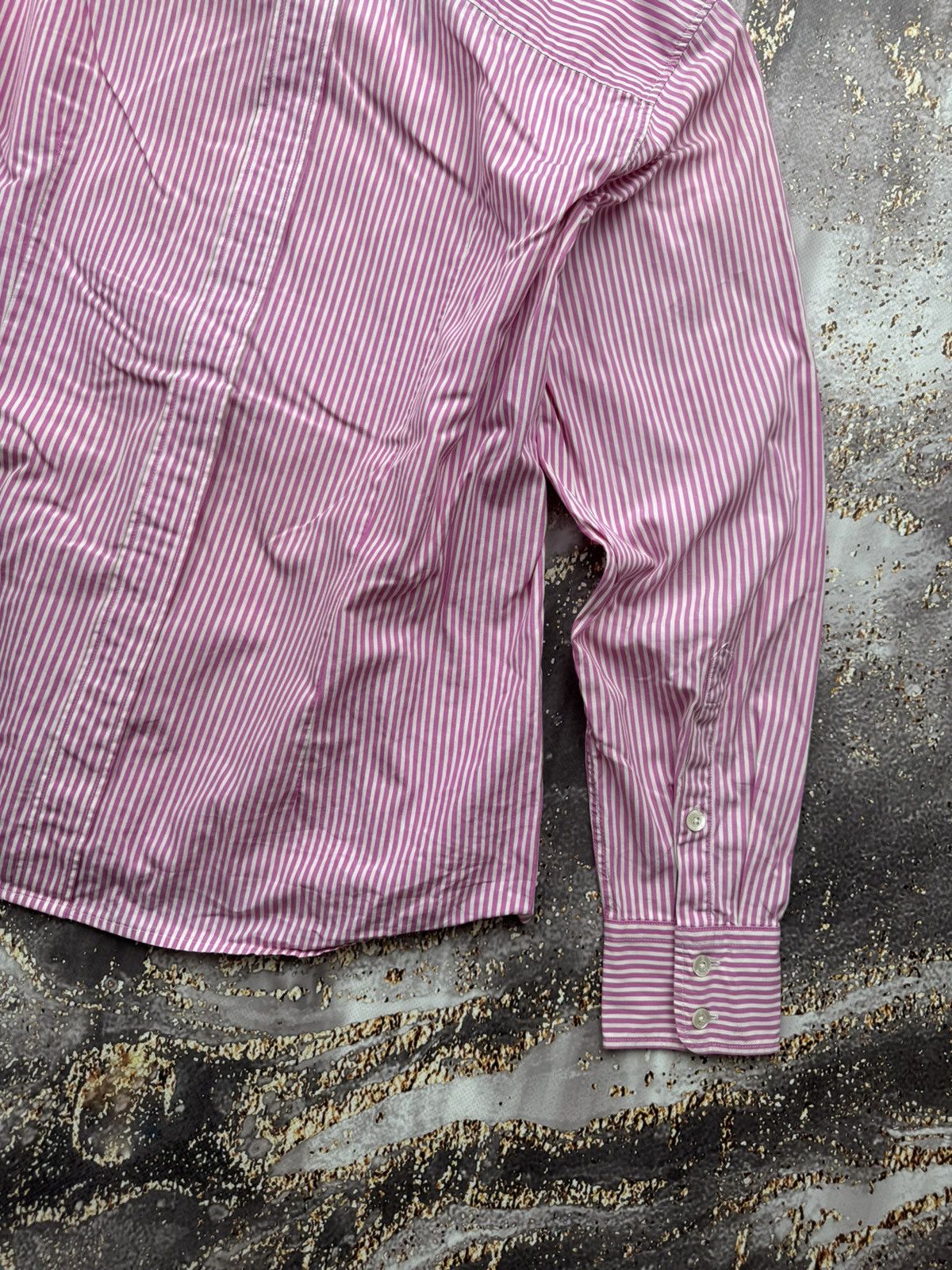 Bogner × Vintage Bogner Vintage Striped Shirt Size M / US 6-8 / IT 42-44 - 9 Thumbnail