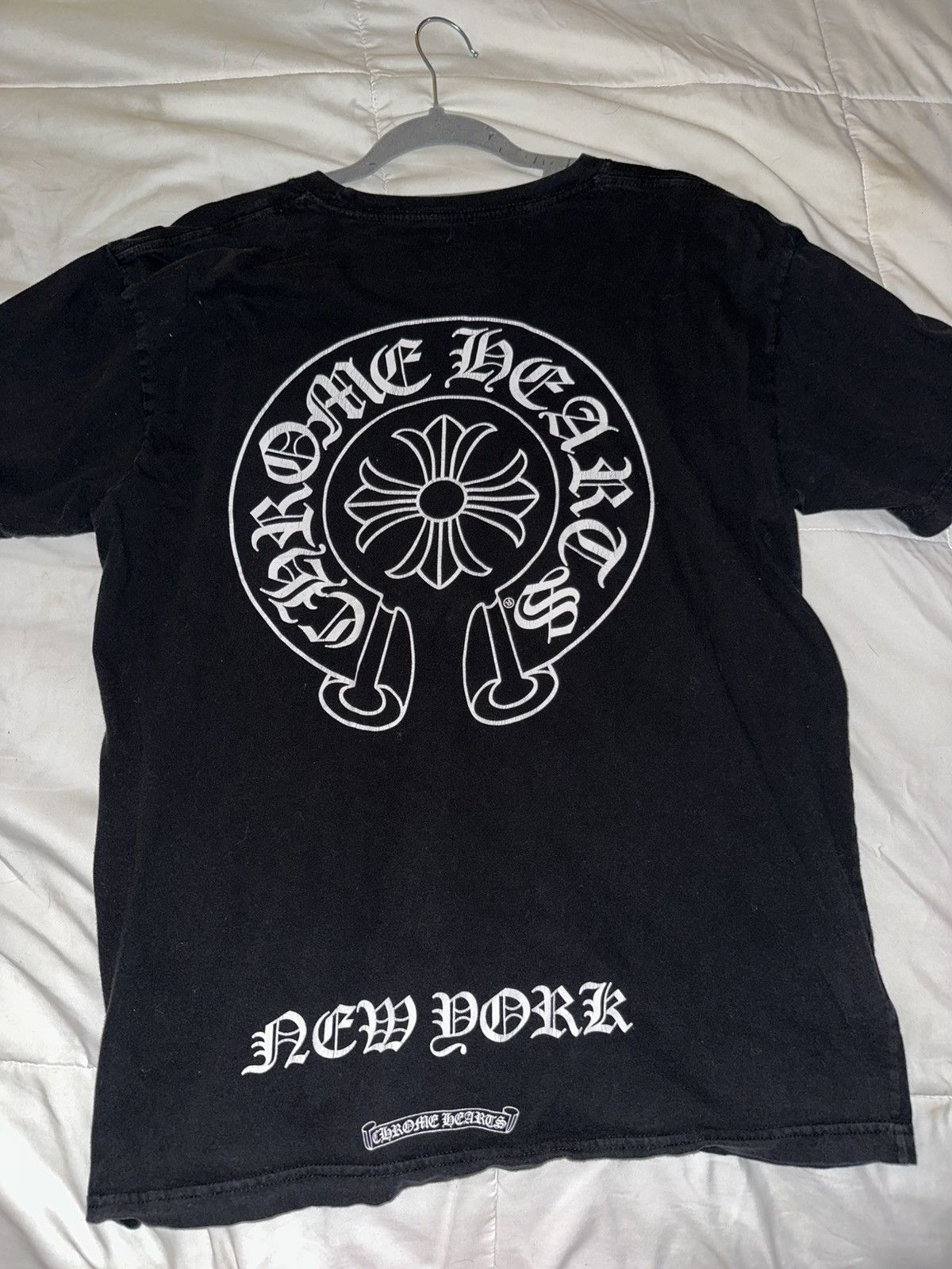 Chrome Hearts NY Chrome Hearts Shift Sleeve Tshirt Size US L / EU 52-54 / 3 - 1 Thumbnail