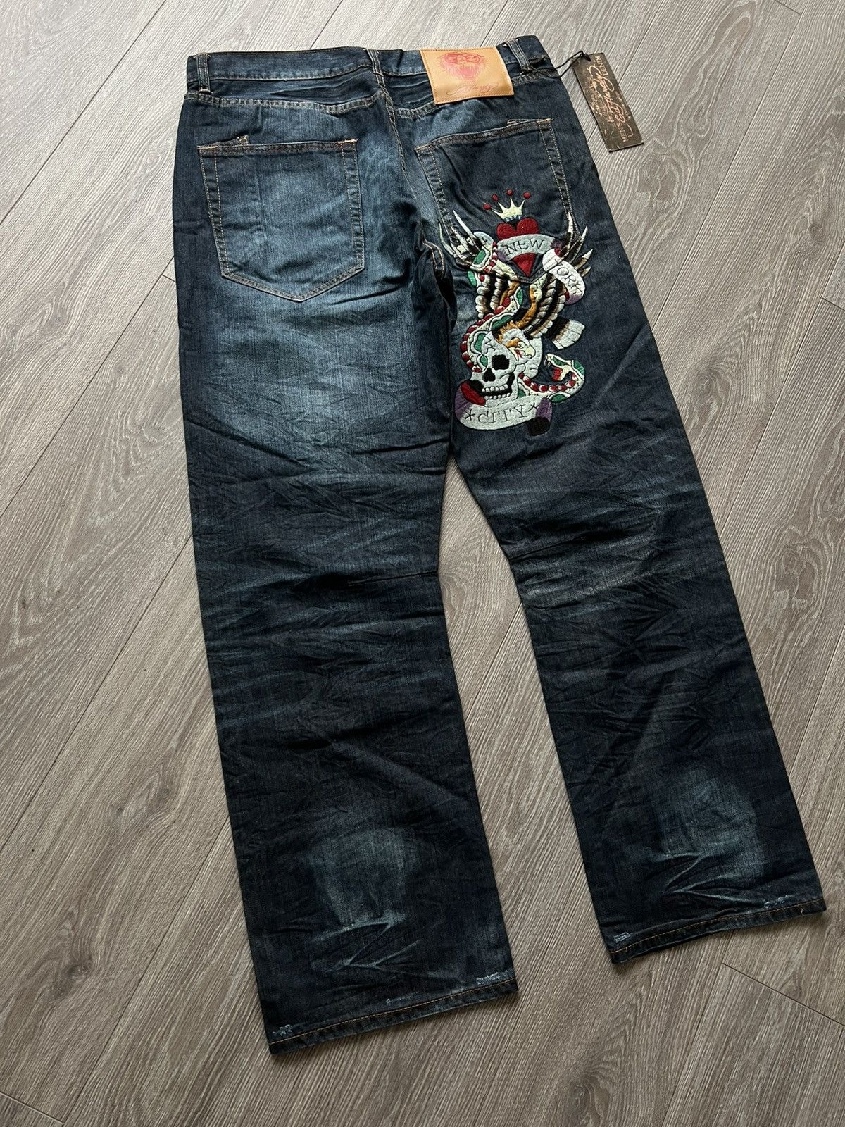 Ed Hardy Vintage Ed Hardy Jeans by Christian Audigier Pants Size US 38 / EU 54 - 4 Thumbnail