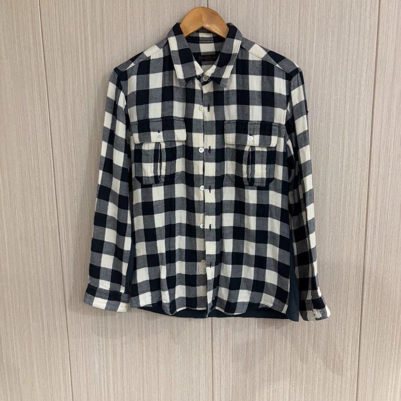 Undercover undercover 06 SS T Plaid Patchwork Long Sleeve Shirt 2502-N Size US M / EU 48-50 / 2 - 2 Thumbnail