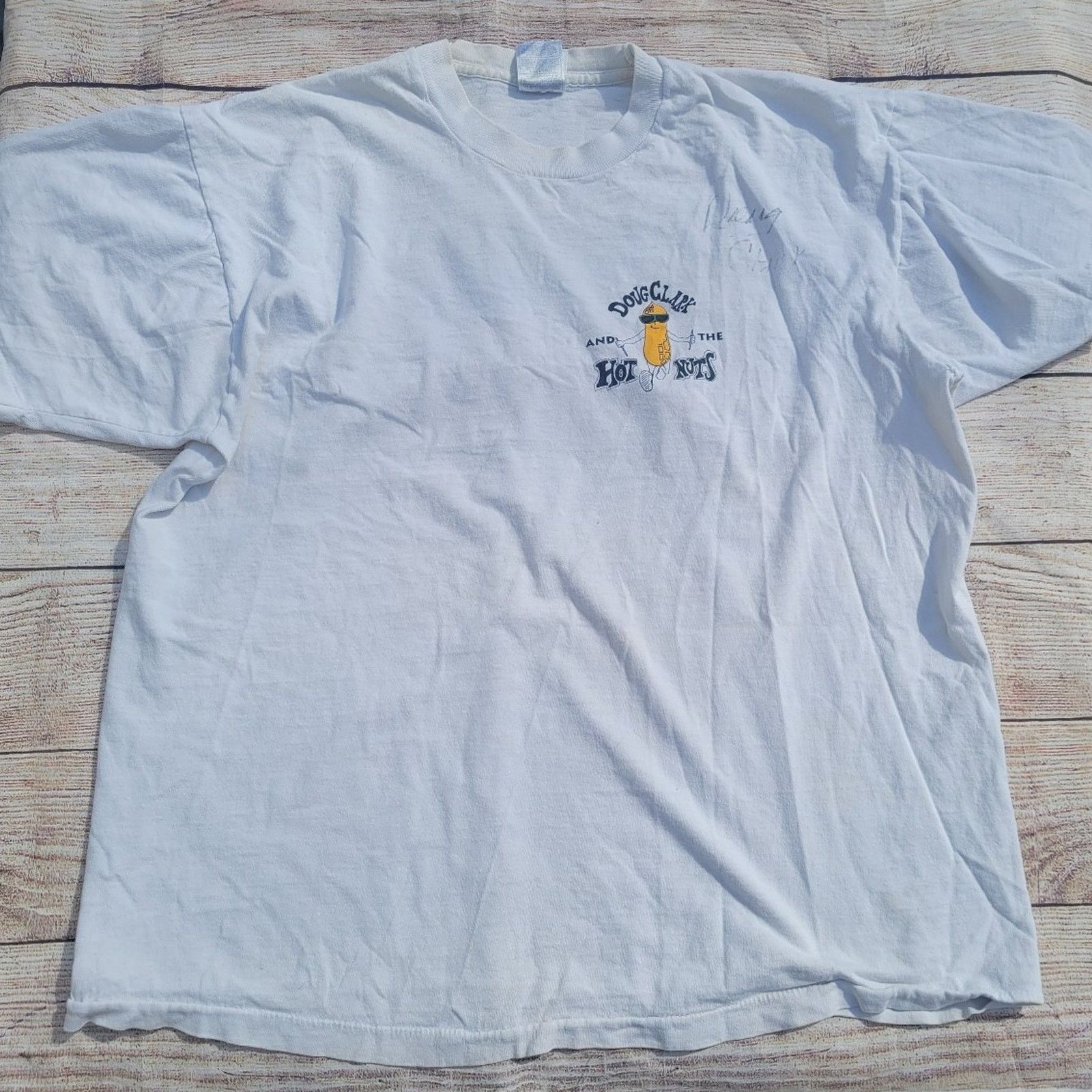 Band Tees × Vintage Vintage Doug Clark and the Hot Nuts band tee signed Size US XL / EU 56 / 4 - 3 Thumbnail