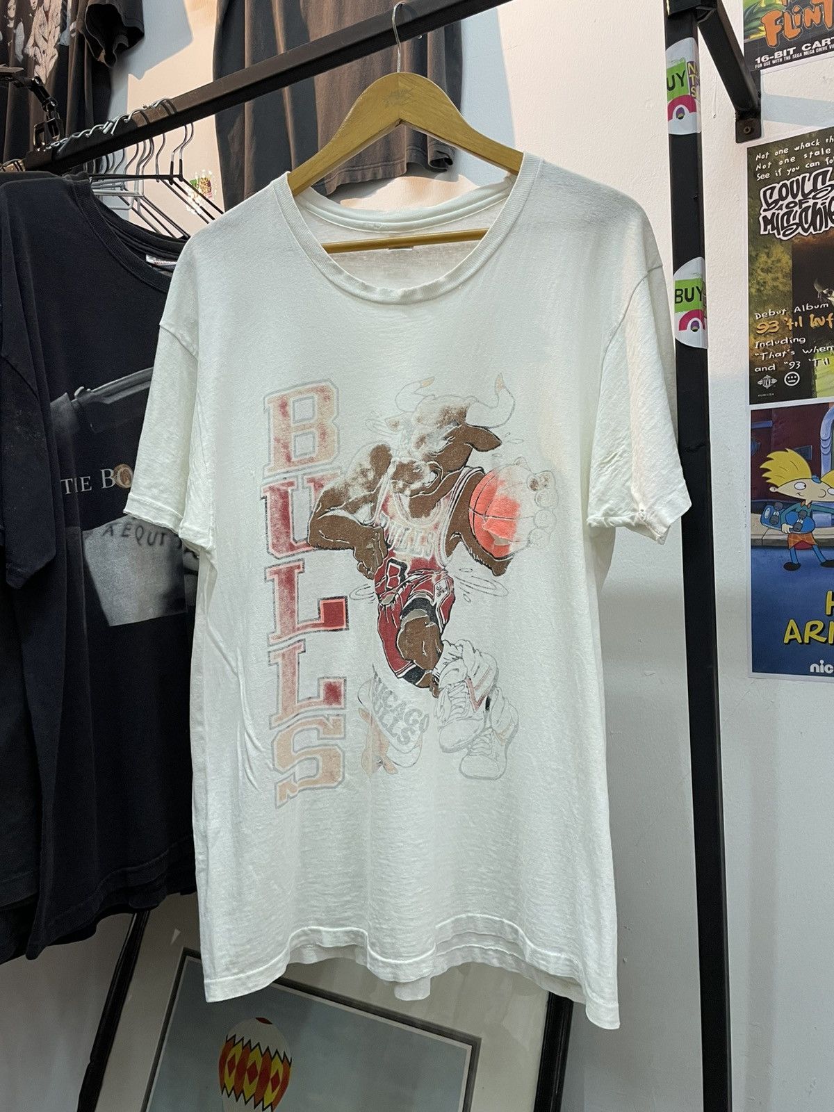 NBA Rare Chicago Bulls Size US XL / EU 56 / 4 - 2 Thumbnail