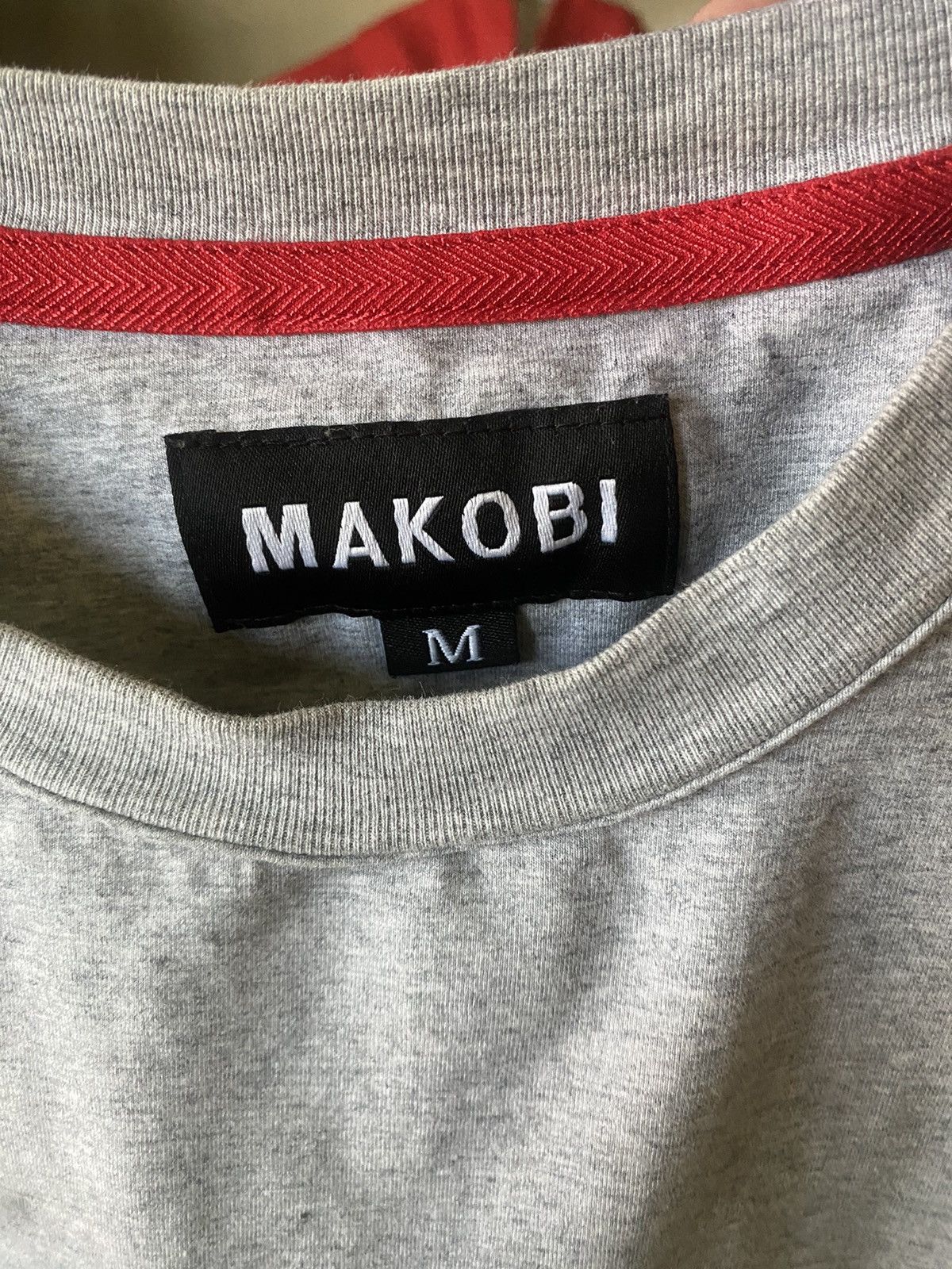Other Makobi grey textured t shirt Size US S / EU 44-46 / 1 - 5 Thumbnail