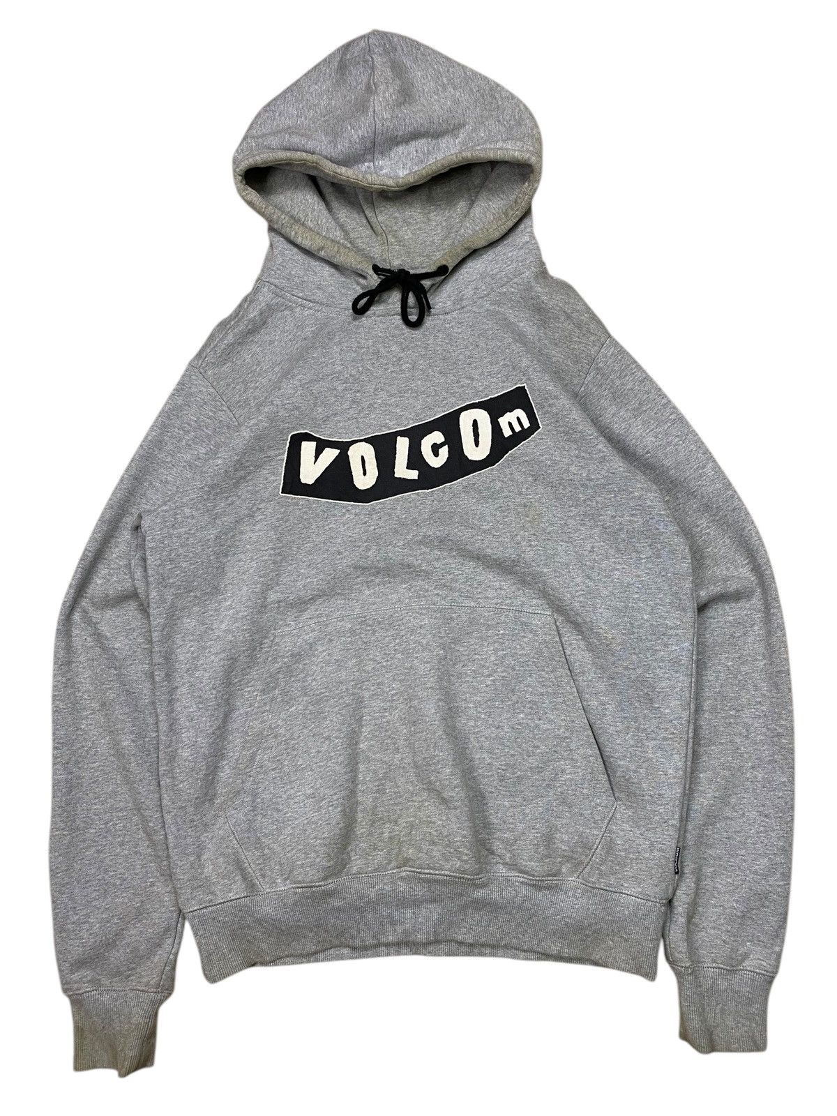 Vintage Vtg 90s Volvom Heavy Hoodie Pullover Size US L / EU 52-54 / 3 - 1 Thumbnail