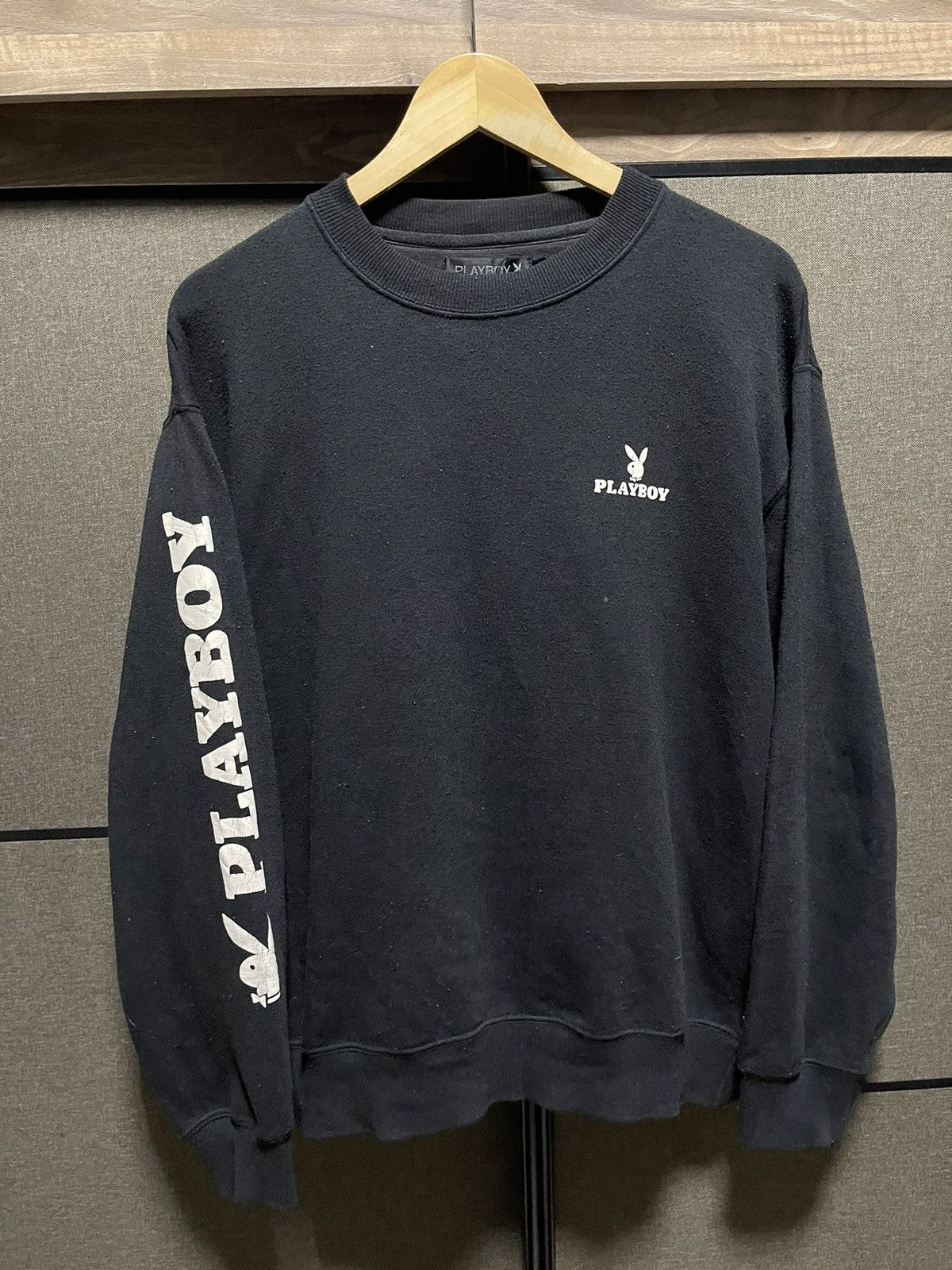 Playboy Vintage PLAYBOY BIG LOGO Spellout Sweater Size US M / EU 48-50 / 2 - 2 Thumbnail