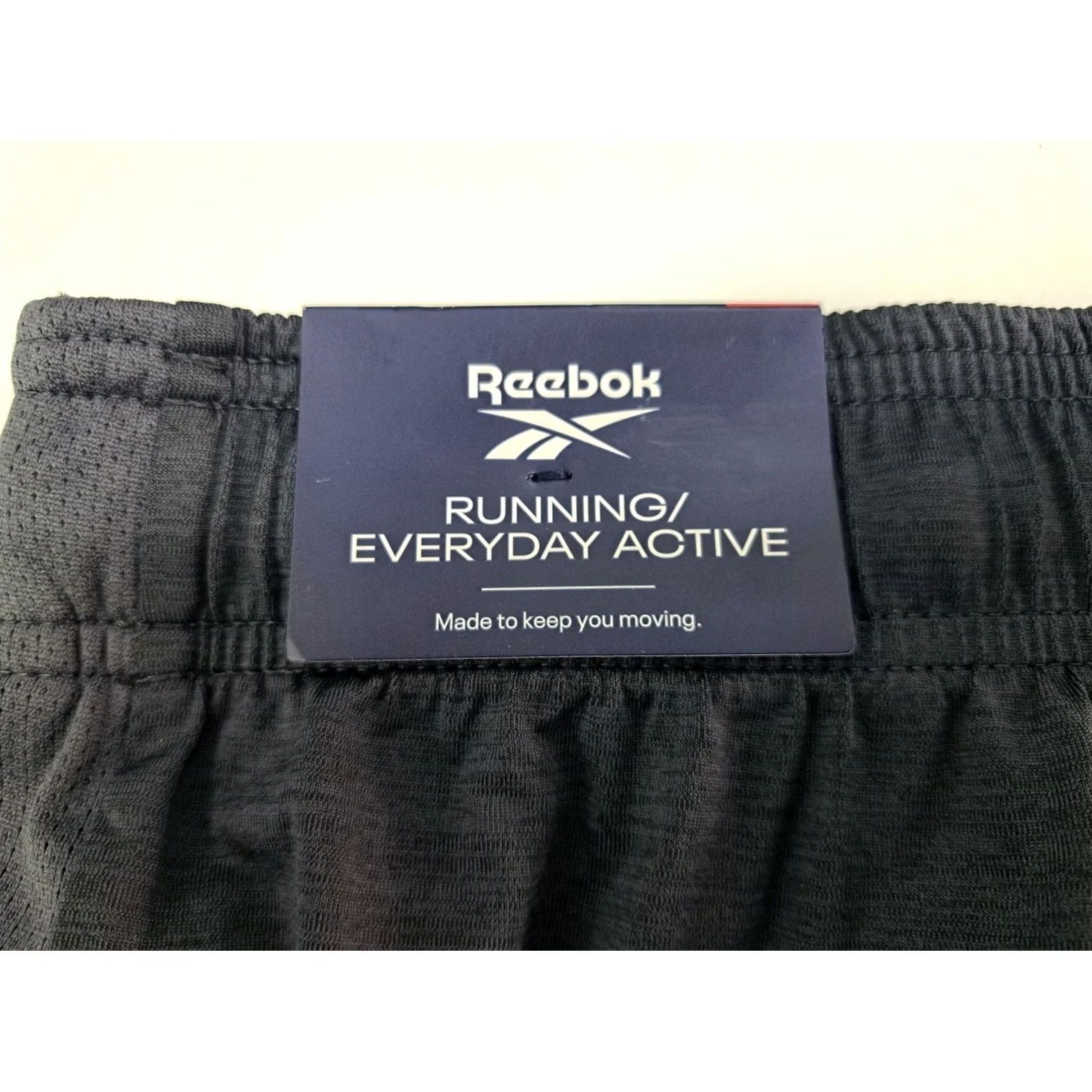 Reebok NWT Reebok Blitz Everyday/Running Active Shorts XL Black/Heather Zip Pockets Drawstring Men Athletic 7in Inseam Size US 36 / EU 52 - 3 Thumbnail
