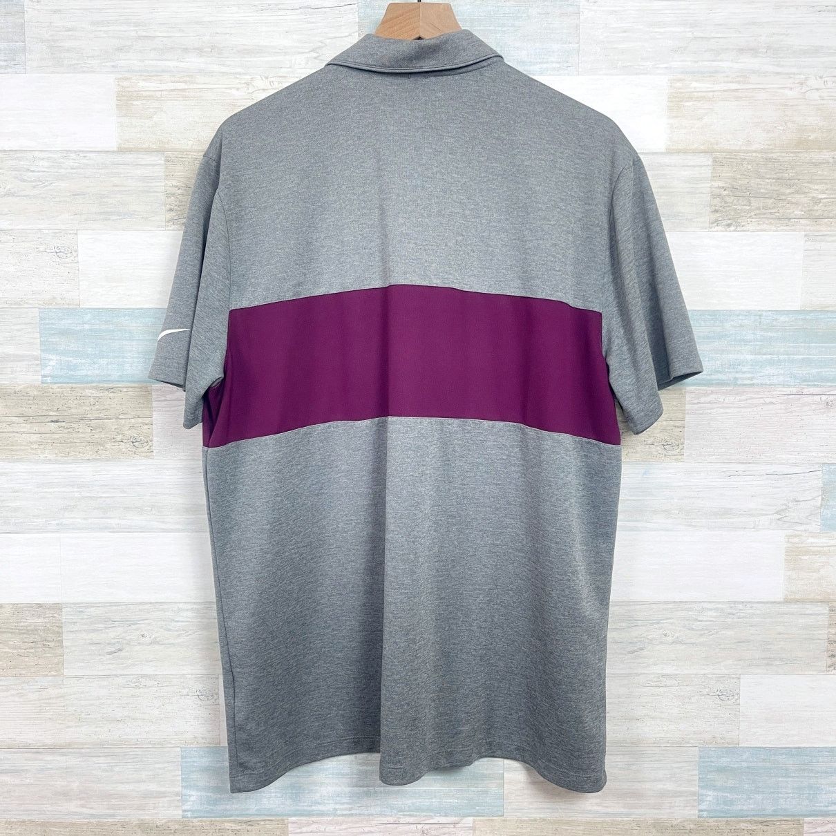 Nike Nike GOLF Breathe Colorblock Polo Shirt Gray Dri Fit Mens XL Size US XL / EU 56 / 4 - 4 Thumbnail