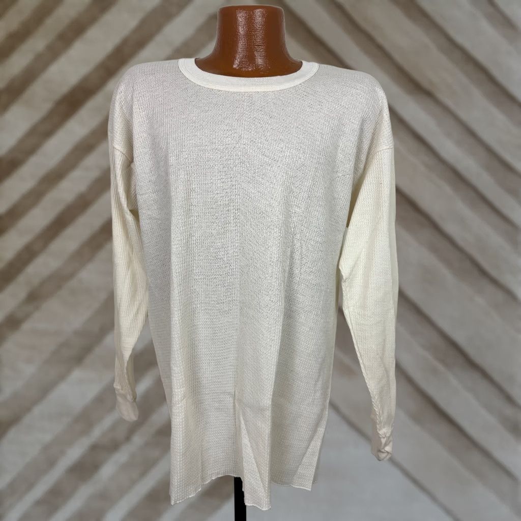 Vintage VINTAGE Cascade Thermals Shirt Men 3XL Ivory 80s 90s Outdoor Thermal Stretch Casual Shirt Mens Size US XXL / EU 58 / 5 - 1 Thumbnail