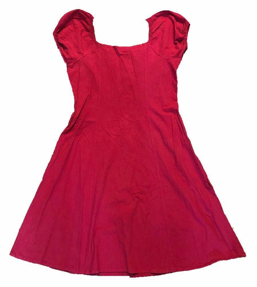 Designer Pre Owned Wine Color Hand Made Dress Xl Size XL / US 12-14 / IT 48-50 - 3 Thumbnail