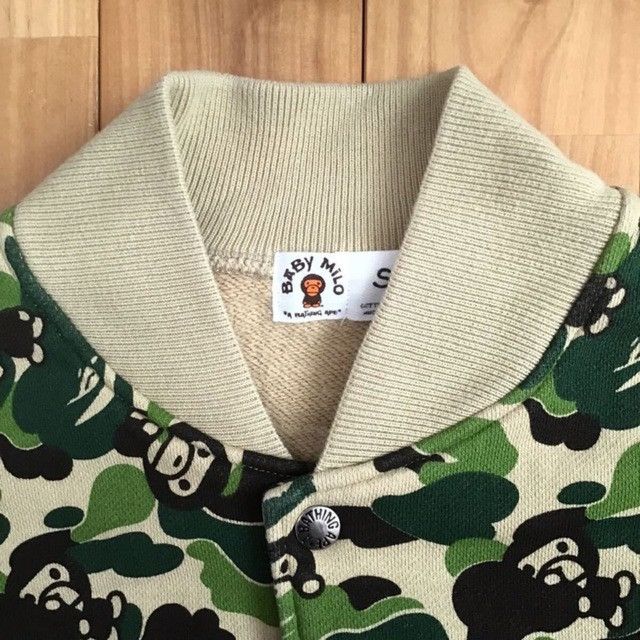 Bape BAPE Milo ABC Camo Sweat Varsity Jacket a bathing ape NIGO Size US S / EU 44-46 / 1 - 4 Thumbnail