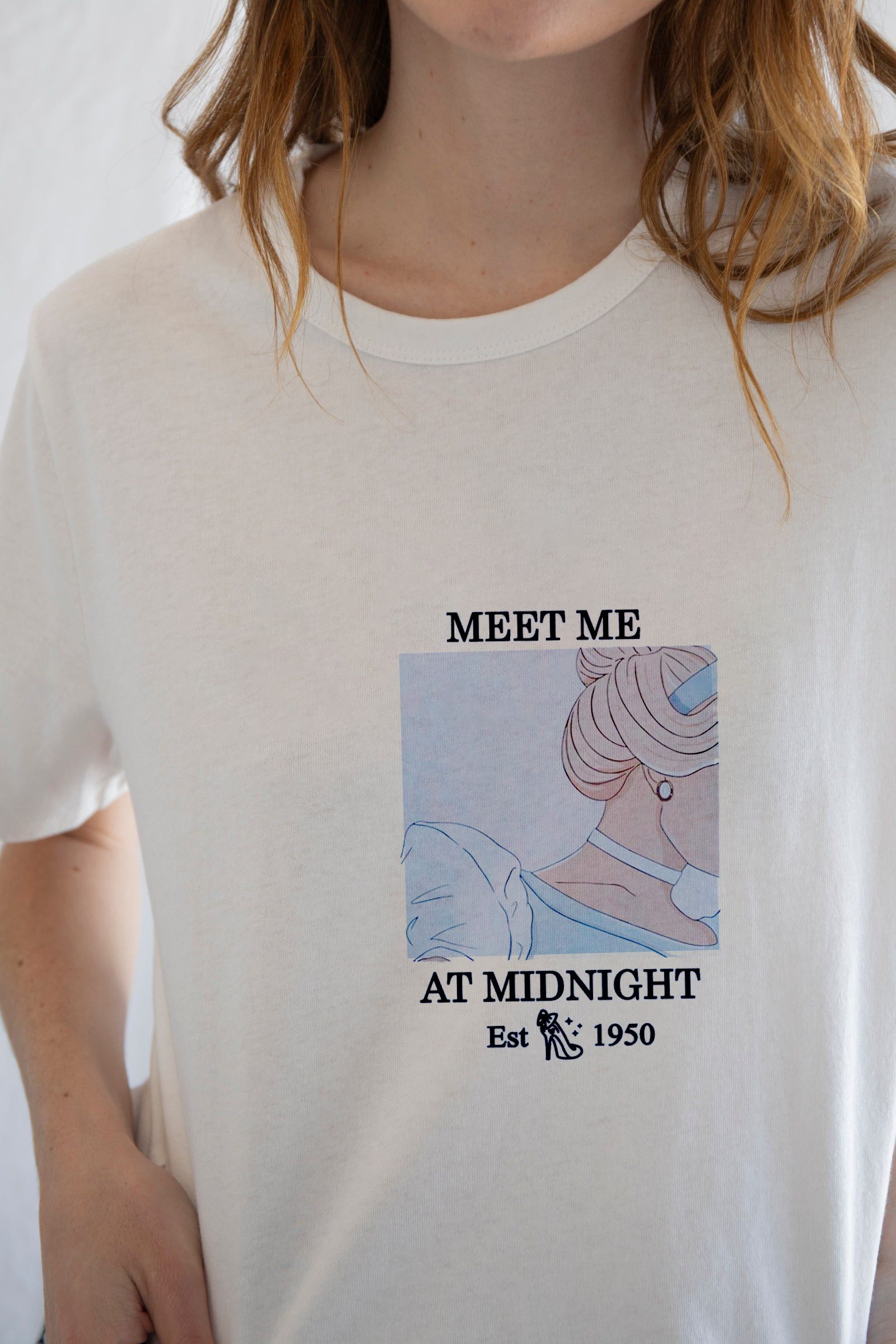 Designer × Vintage Meet Me at Midnight Tee – Cinderella & Co Size M / US 6-8 / IT 42-44 - 2 Thumbnail