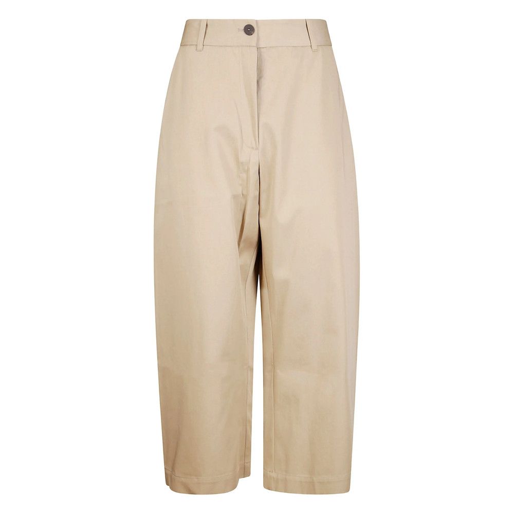 Studio Nicholson Studio Nicholson NEUTRALS Trousers - High-Waisted Trousers Size 30" / US 8 / IT 44 - 1 Thumbnail