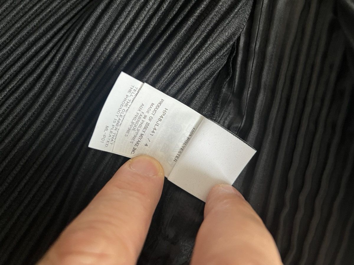 Issey Miyake HOMME PLISSÉ ISSEY MIYAKE Jacket Black Pleated 4 X- Large Size US XL / EU 56 / 4 - 9 Thumbnail