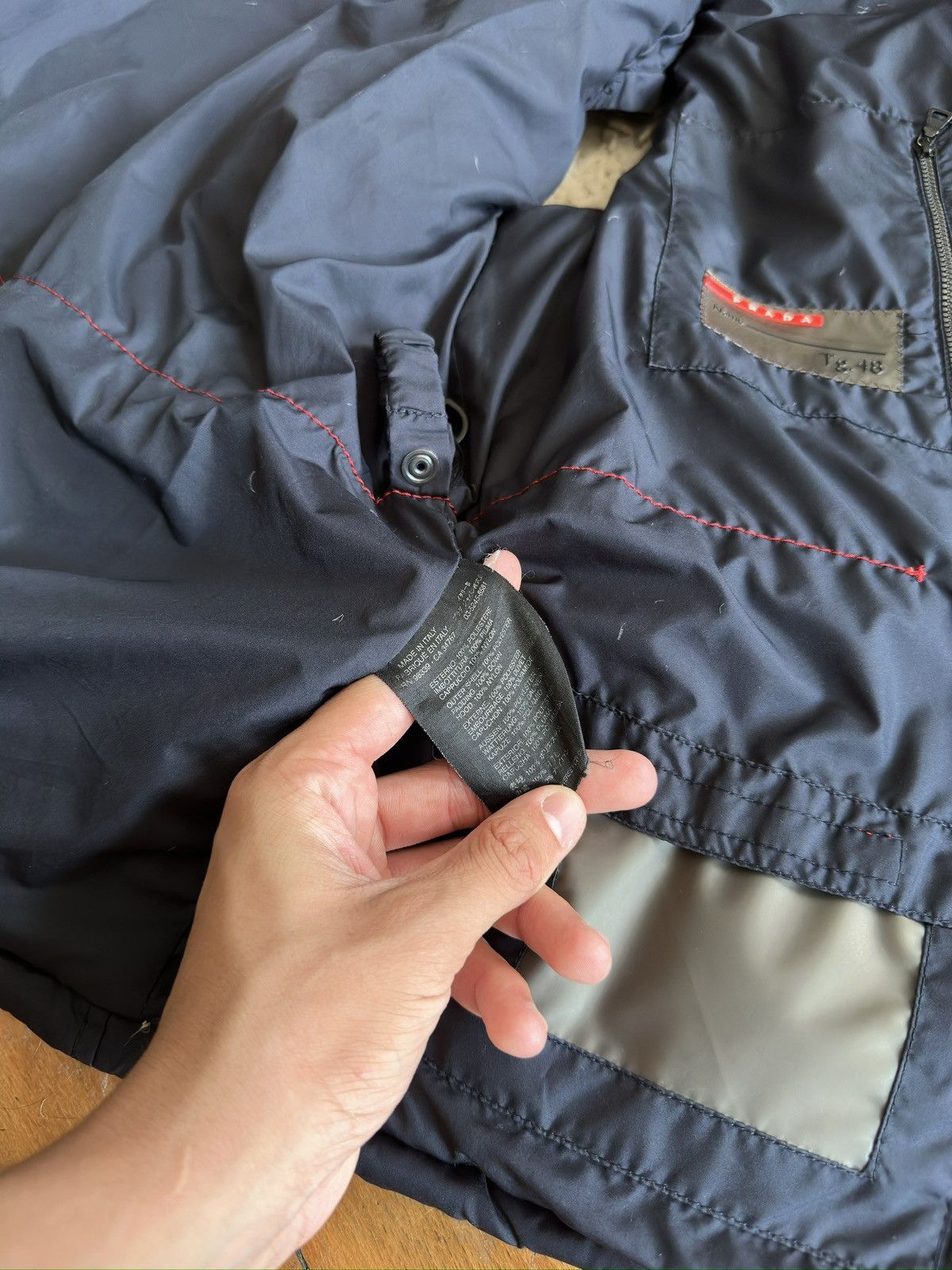 Prada 2002 Prada nylon Sport Vest Square Quilted Size US M / EU 48-50 / 2 - 20 Thumbnail