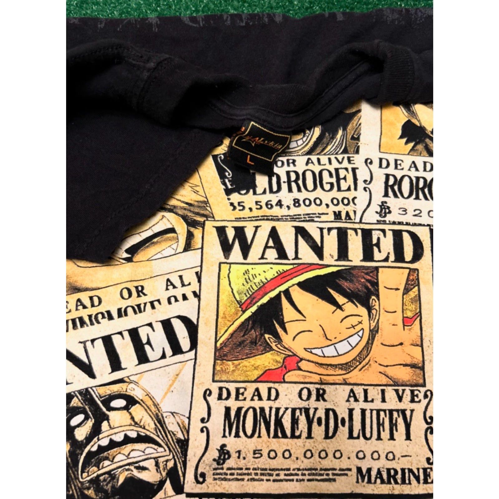 Doublet VINTAGE One Piece Anime VTG Shirt Mens L Boxy Fit 90s Y2K Double-Sided Black Short Sleeve Size US L / EU 52-54 / 3 - 3 Thumbnail