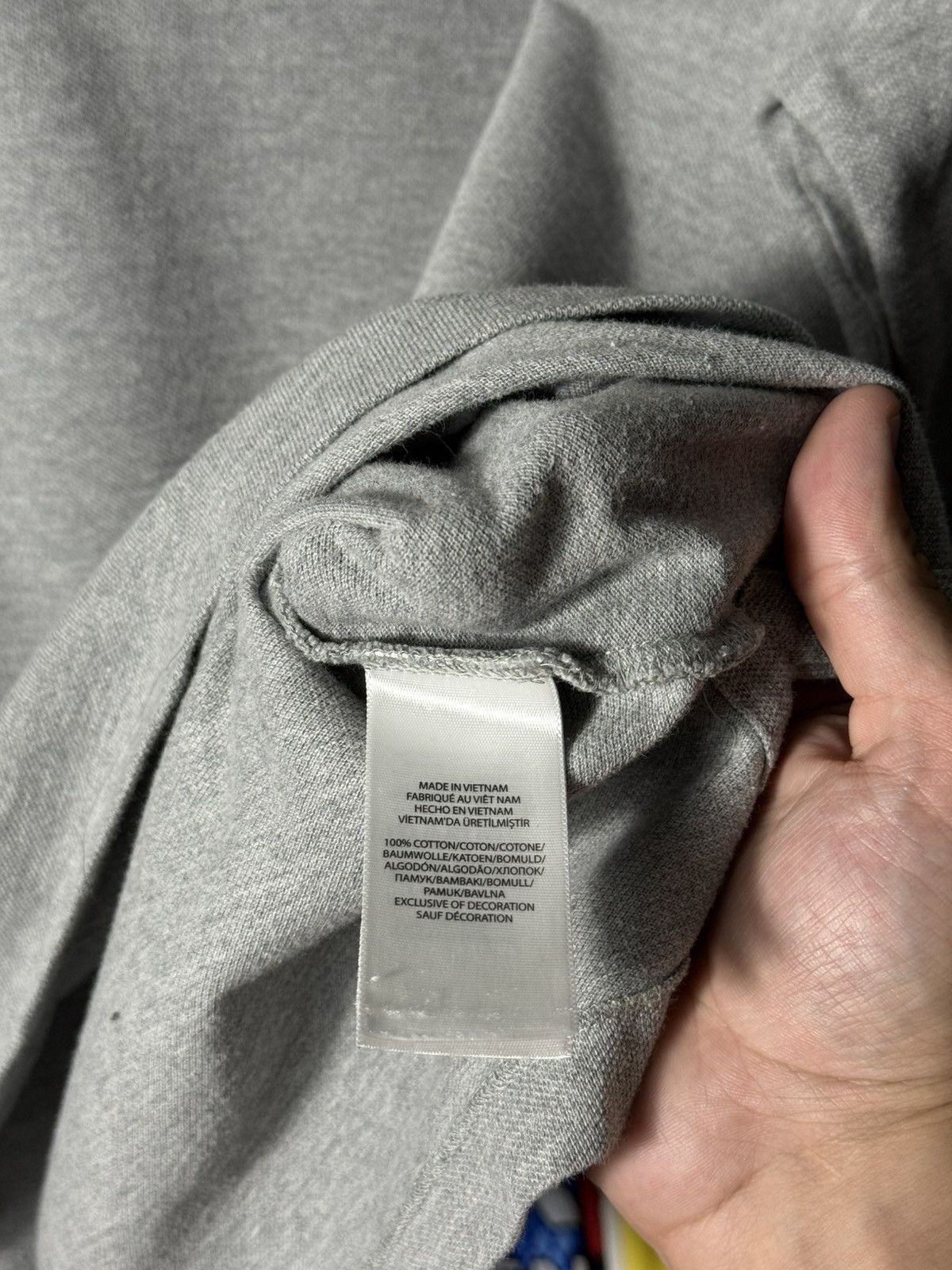 Ralph Lauren Polo Ralph Lauren Big Pony Hooded Long Sleeve Shirt Grey XL Size US XL / EU 56 / 4 - 10 Thumbnail