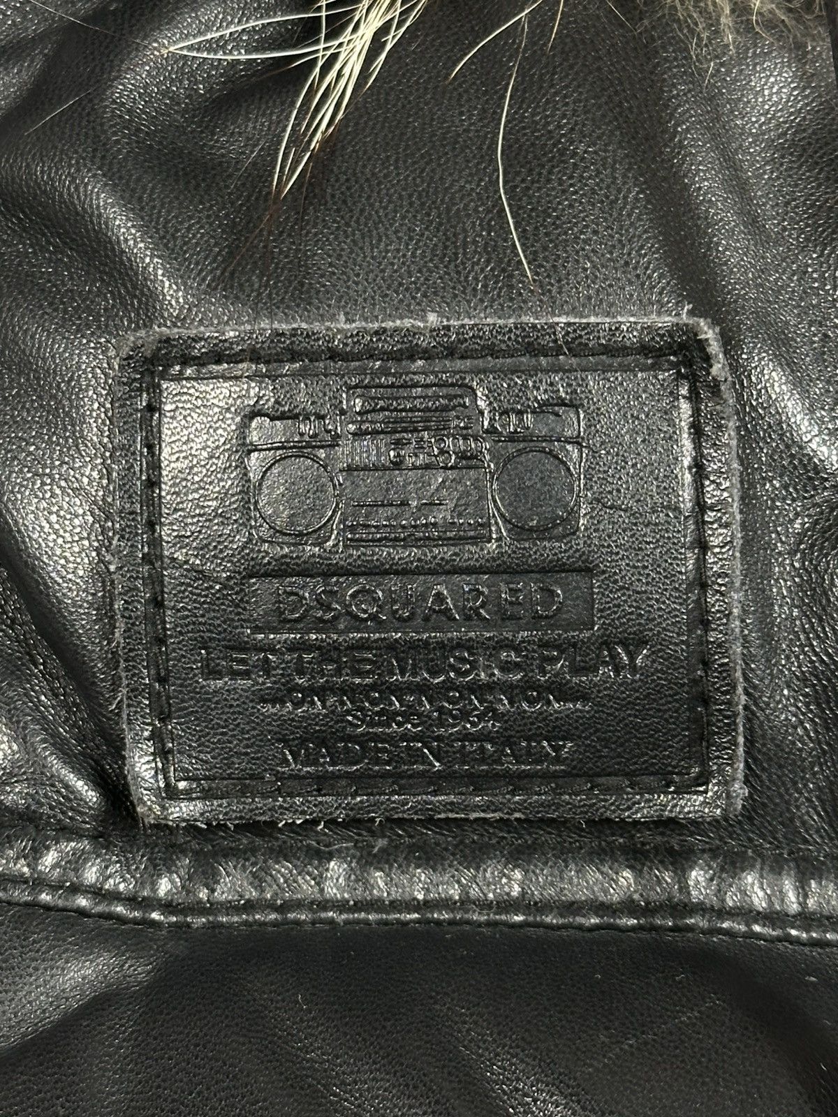 Dsquared2 F/W2008 Dsquared2 Leather Hooded Fur Bomber Down Jacket Size M / US 6-8 / IT 42-44 - 12 Thumbnail