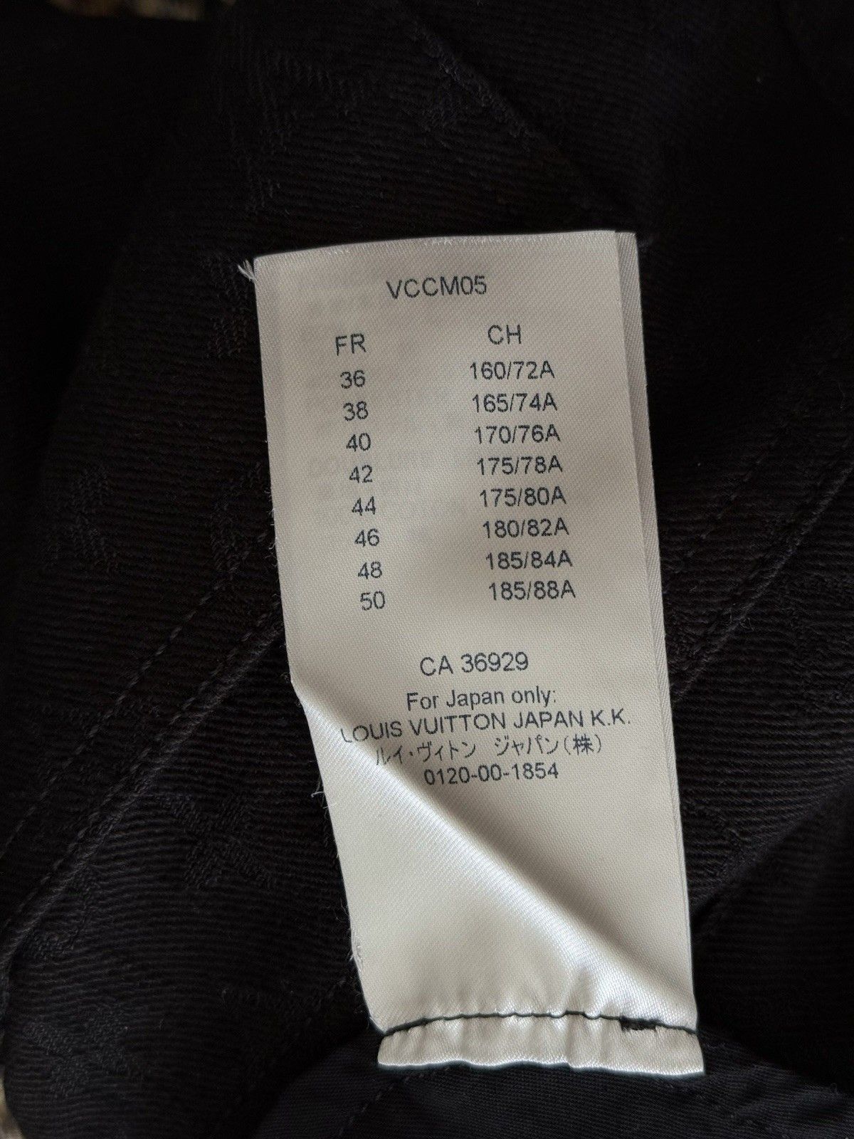 Louis Vuitton Louis Vuitton Slim Black Mongram mens Jeans Size 27 Size US 27 - 14 Thumbnail