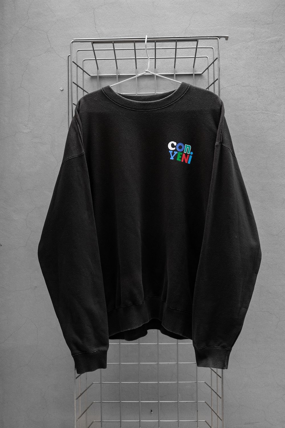 THE CONVENI COn.YENi Logo Sweatshirt Size US XL / EU 56 / 4 - 1 Thumbnail