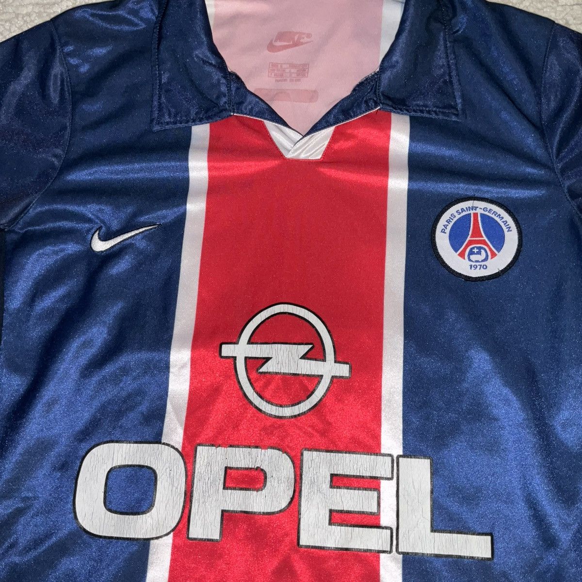 Nike Nike PSG Vintage OPEL RAI Jersey Size US S / EU 44-46 / 1 - 3 Thumbnail