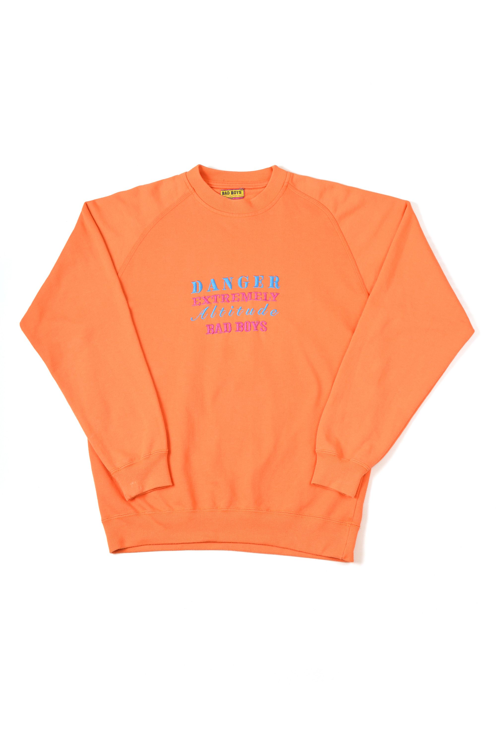 Vintage Bad Boys Danger Extremely Altitude Vintage Sweatshirt Size US L / EU 52-54 / 3 - 1 Thumbnail