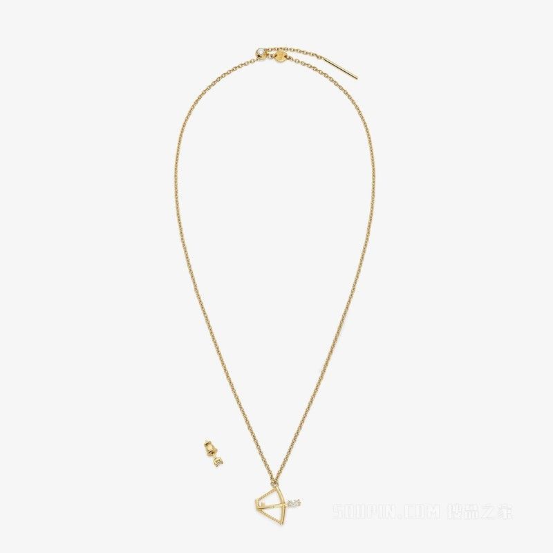 Fendi o1loc1c0824 Size: OS / Astrology Set in Golden Size ONE SIZE - 1 Thumbnail