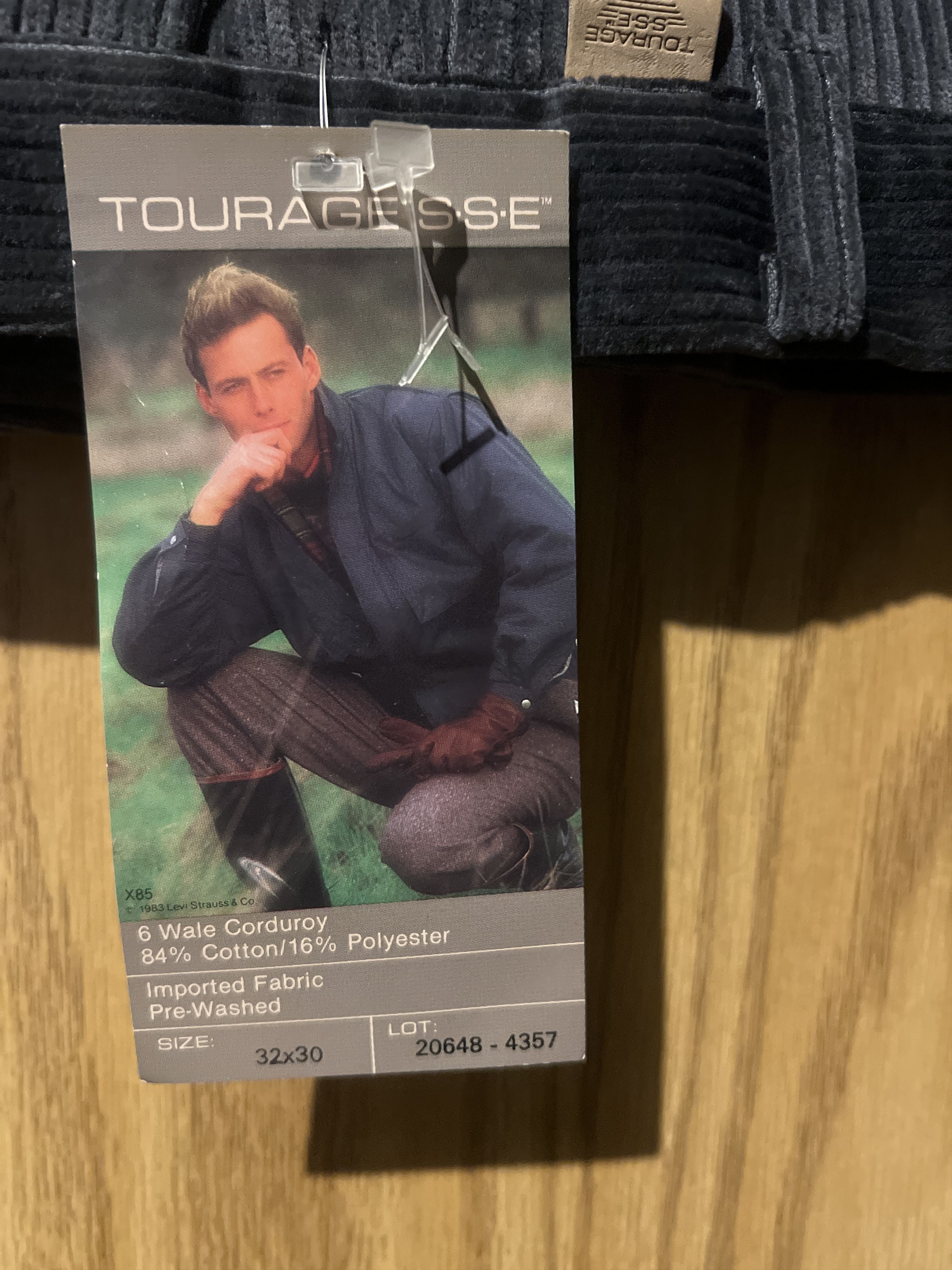 Levi's Vintage Clothing Tourage SSE by Levi’s NOS Corduroy pants Size US 32 / EU 48 - 1 Thumbnail