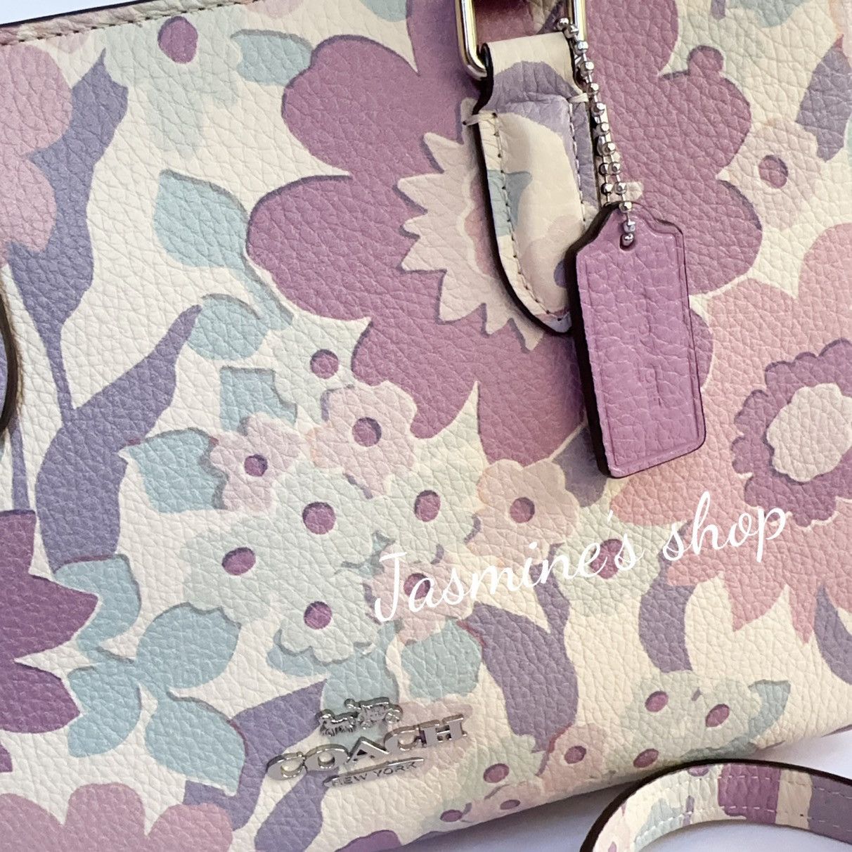 Coach NWT COACH Maggie Small Tote Bag Floral Print CBM08 Size ONE SIZE - 9 Thumbnail