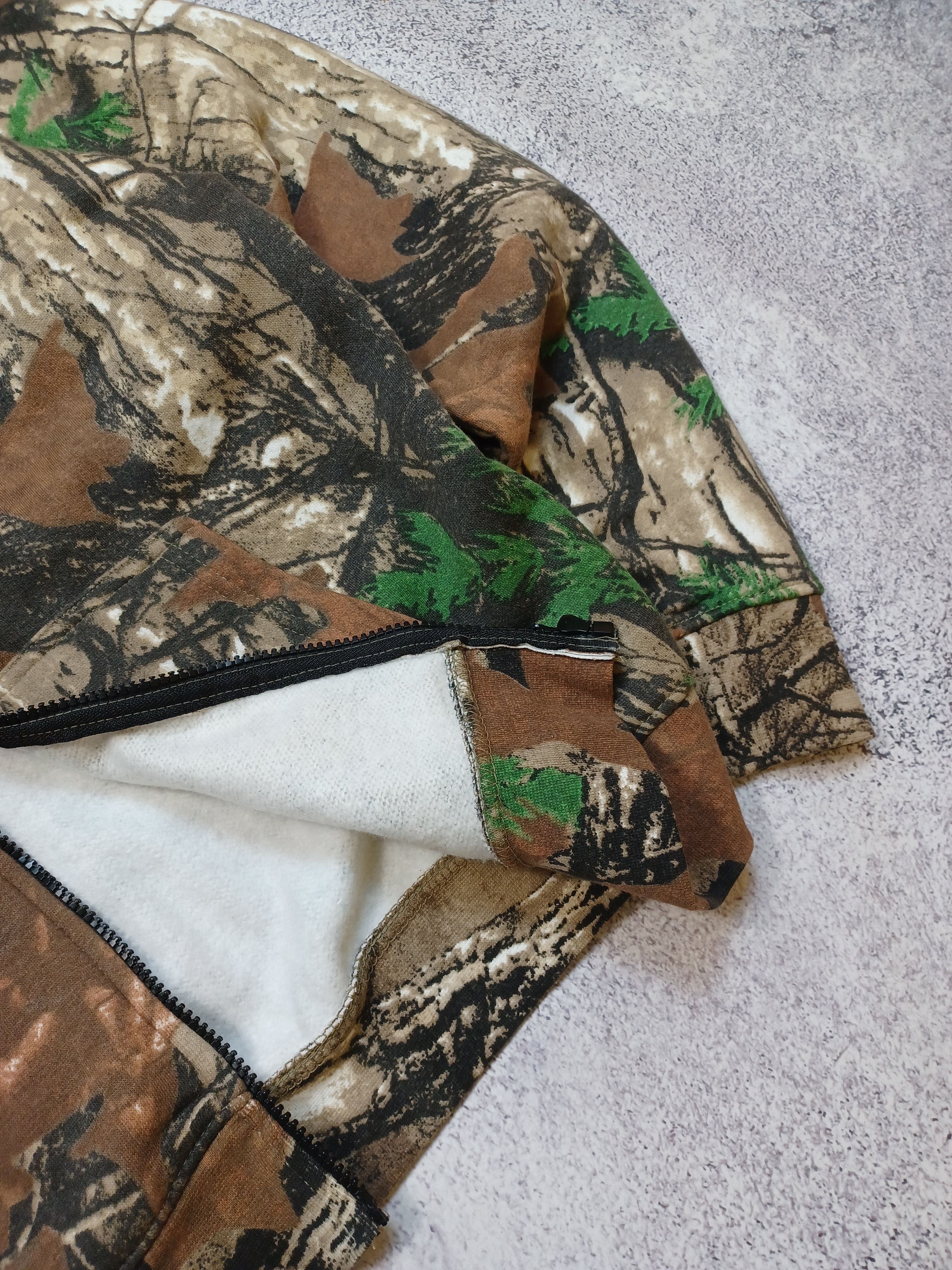 Other Vintage Camo Woodland Zip Hoodie Boxy Fit Y2K Size US M / EU 48-50 / 2 - 5 Thumbnail