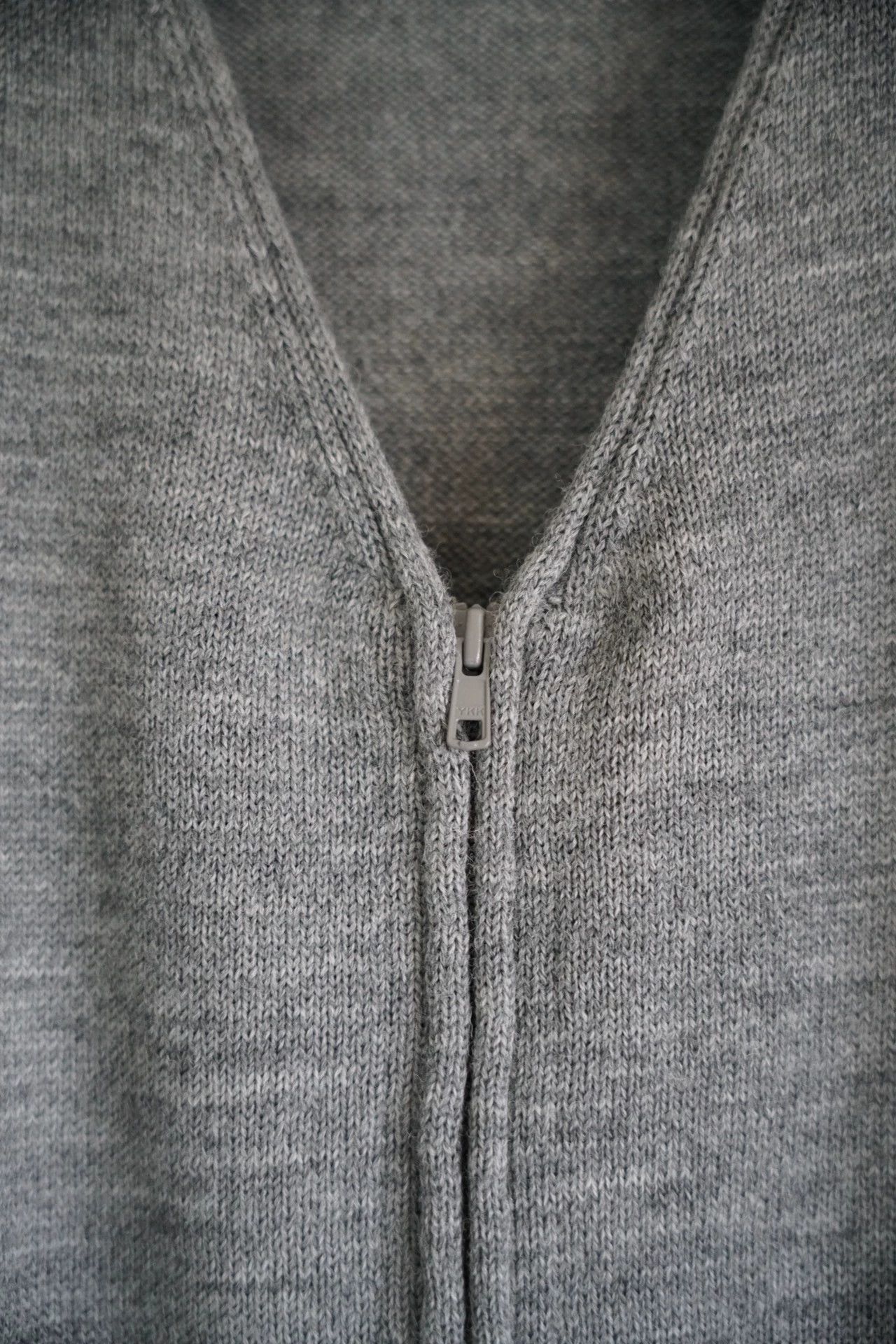 Yohji Yamamoto Yohji Yamamoto 06AW Green Sleeve Zip Wool Sweater Size US L / EU 52-54 / 3 - 4 Thumbnail