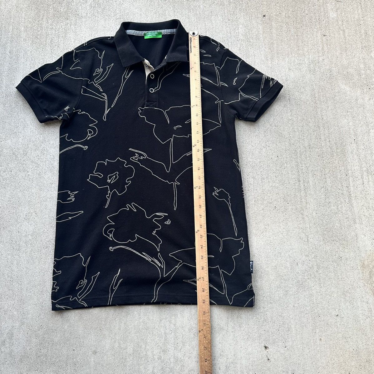 United Colors Of Benetton United Colors Of Benetton Polo Shirt Men Size Medium Floral Size US M / EU 48-50 / 2 - 6 Thumbnail