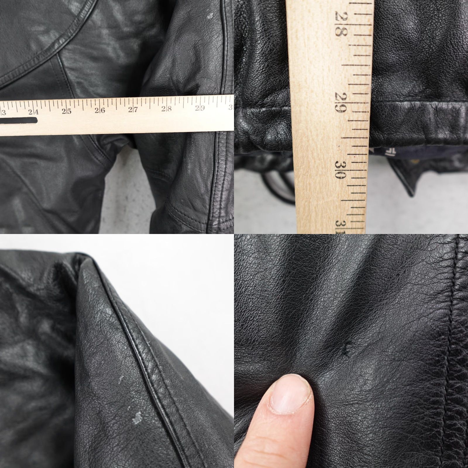Vintage VINTAGE Triple FAT Goose Coat Mens M Black Leather Down Quilted Jacket Size US M / EU 48-50 / 2 - 8 Thumbnail