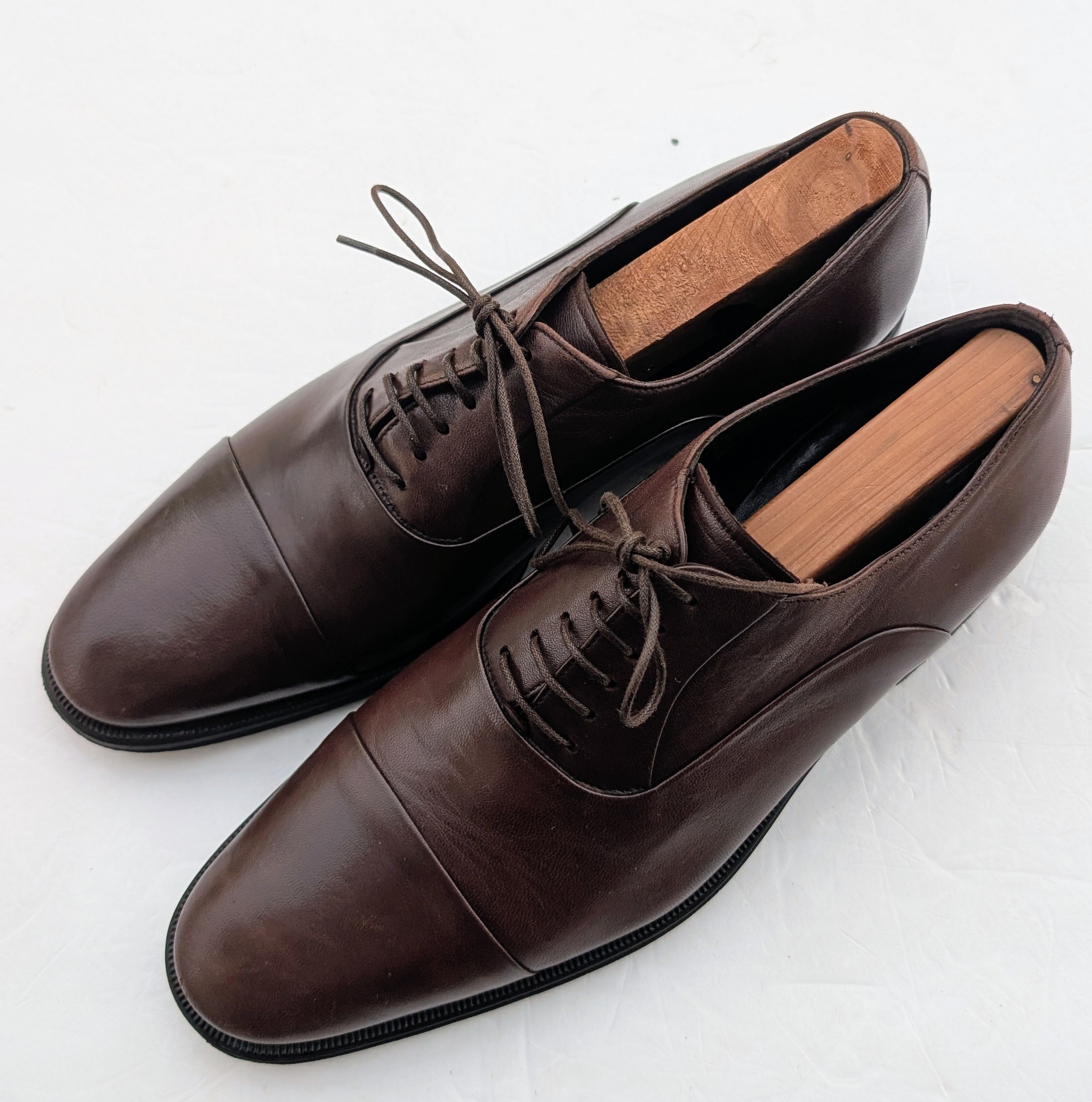 Bruno Magli Bruno Magli Maioco Italian Brown Oxfords Size 9.5 M Brown Size US 9.5 / EU 42-43 - 1 Thumbnail